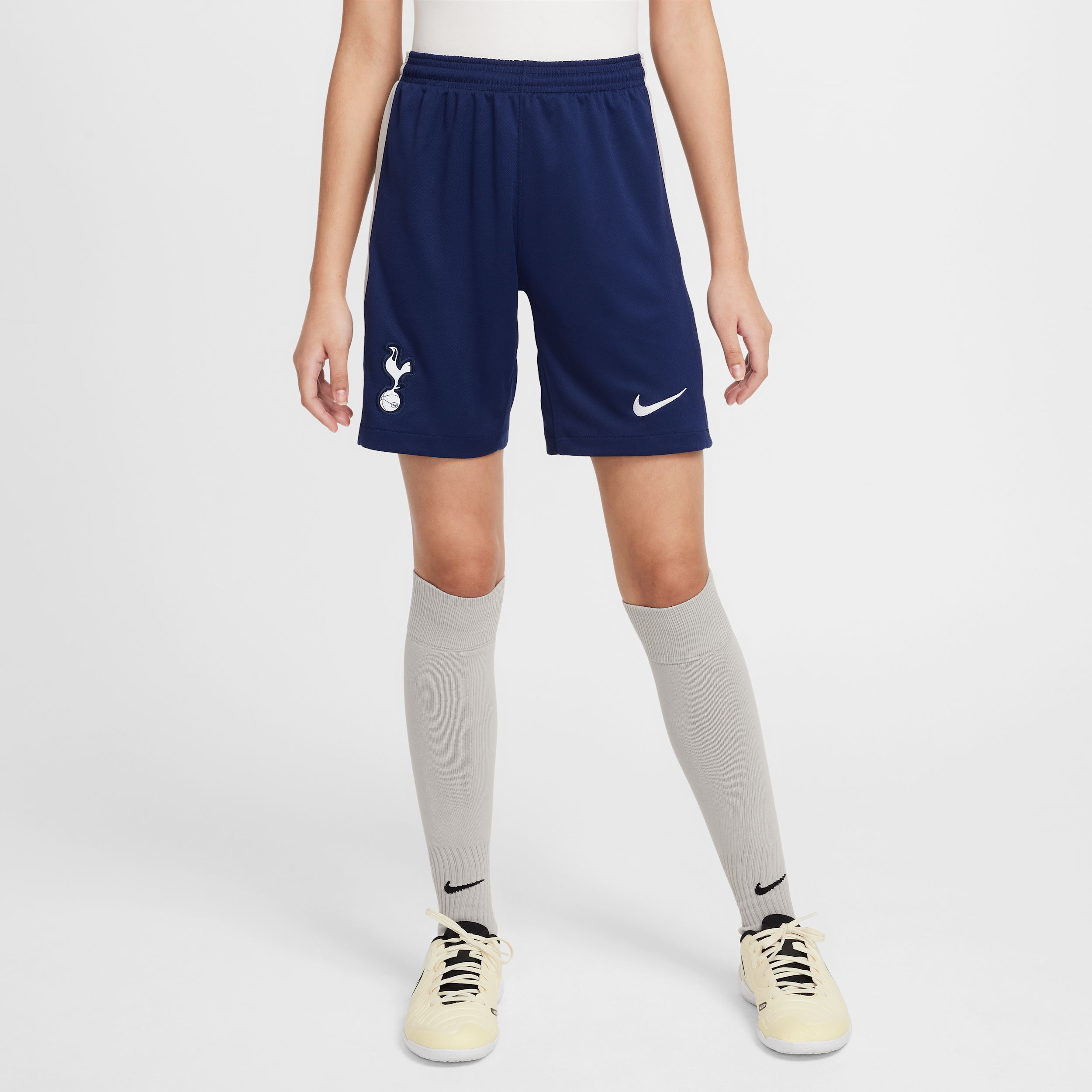 Shorts da calcio replica Nike Dri-FIT Tottenham Hotspur 2025/26 Stadium per ragazzo/a – Home - Blu