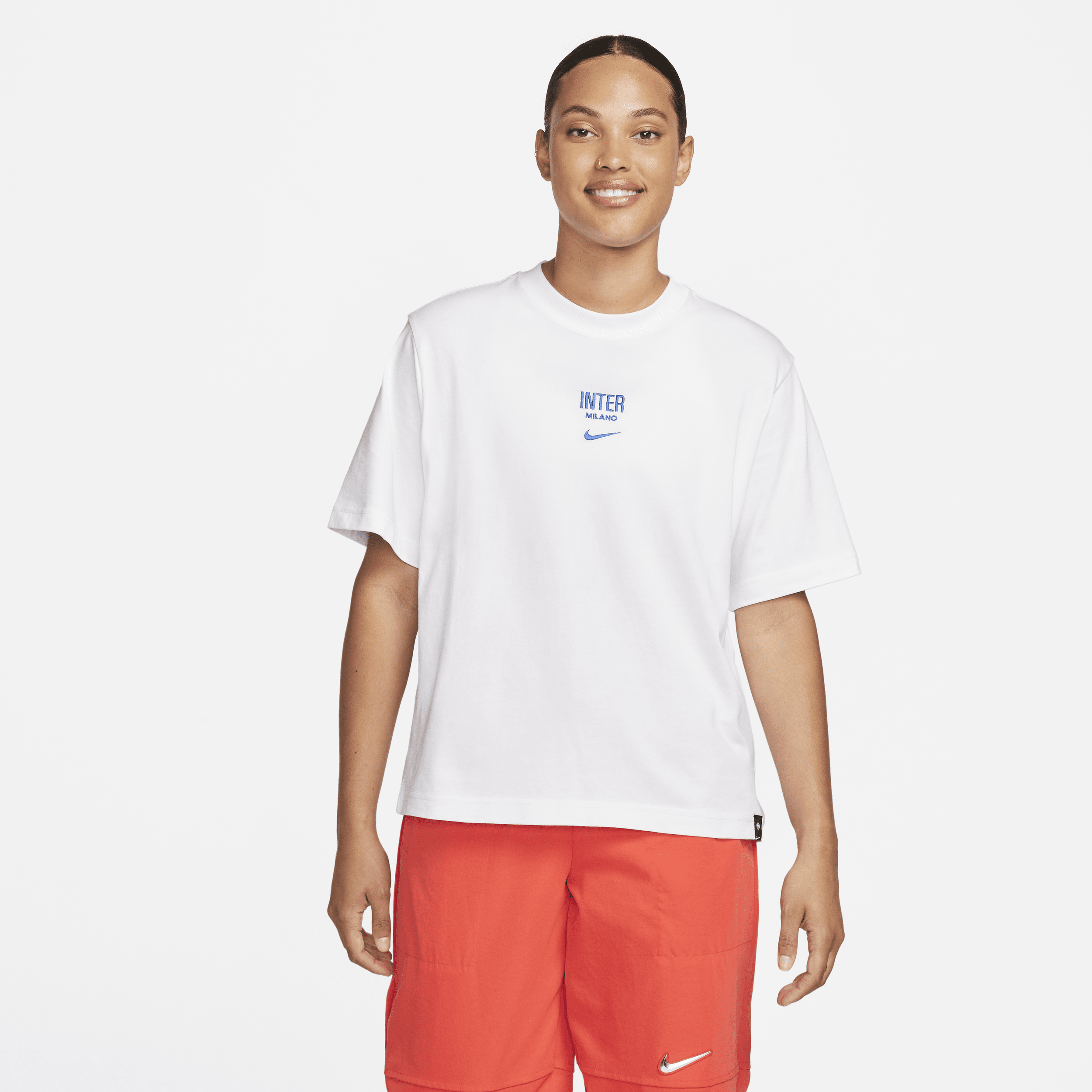 Nike Inter Milan-T-shirt til kvinder - hvid