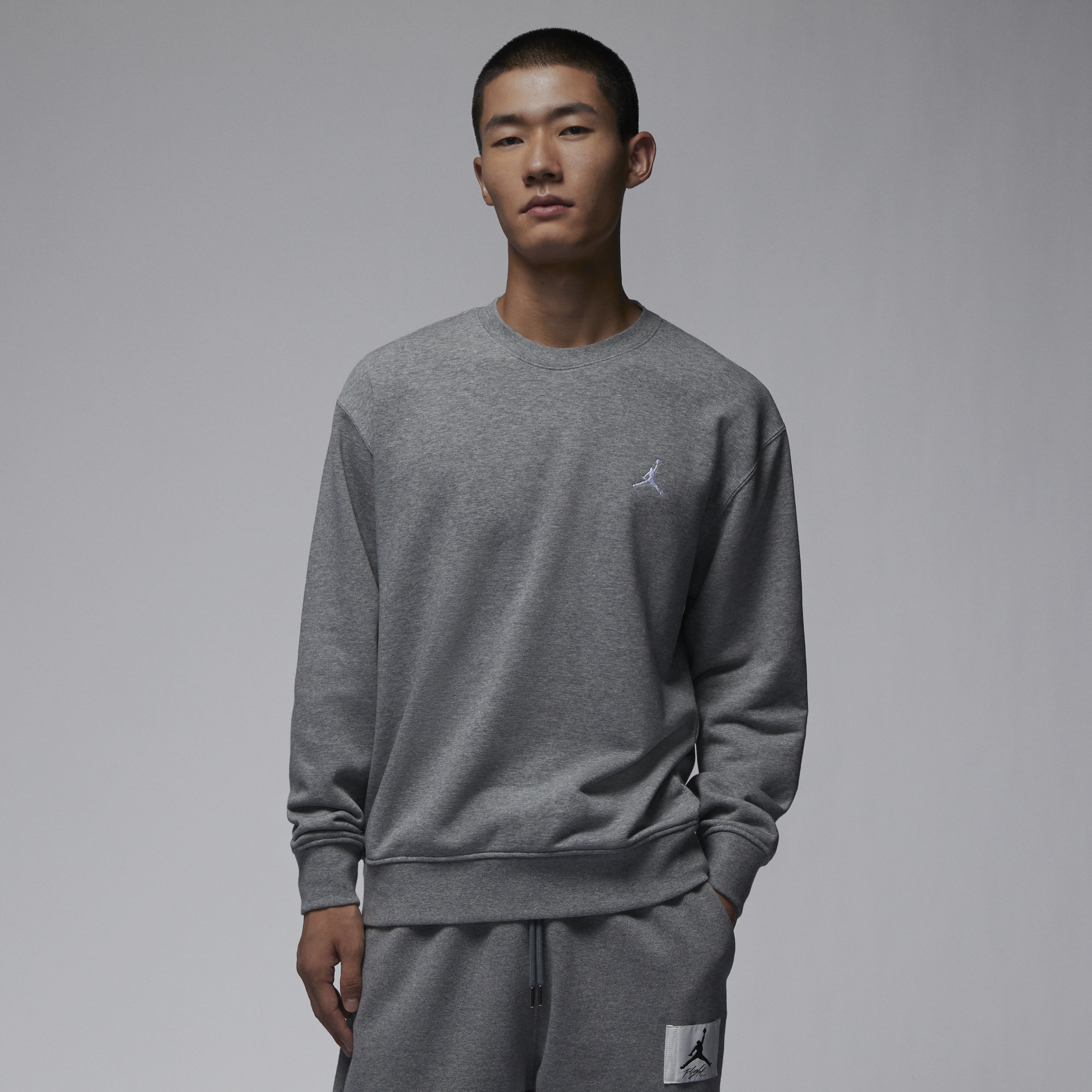 【ナイキ(NIKE)公式ストア】ジョーダン エッセンシャル メンズ ループバック フリース クルーネック スウェットシャツ FQ1865-091 グレー 【ナイキ(NIKE)公式ストア】ジョーダン エッセンシャル メンズ ループバック フリース クルーネック スウェットシャツ FQ1865-091 グレー