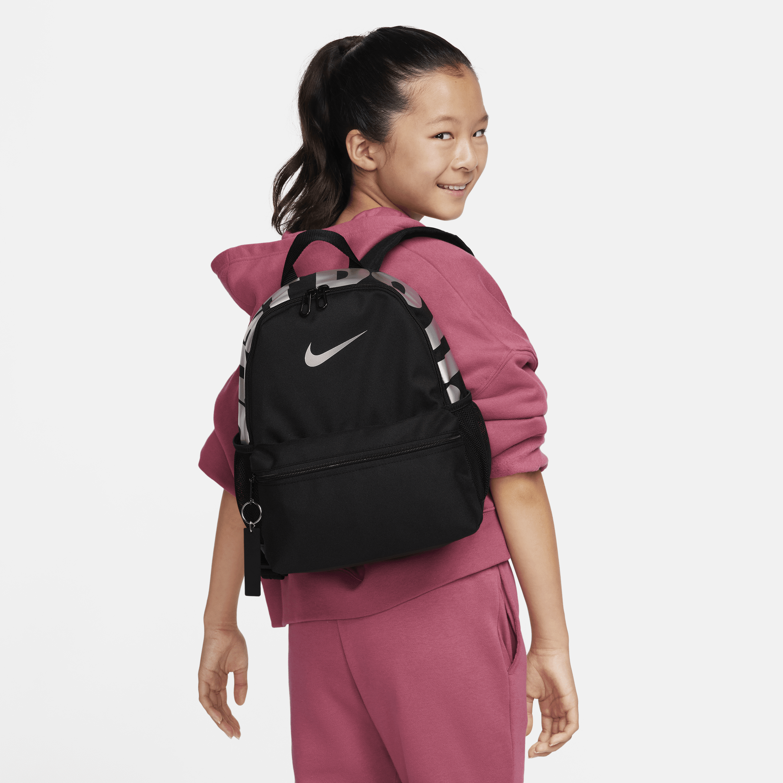 Nike Brasilia JDI Minirugzak voor kids (11 liter) - Zwart