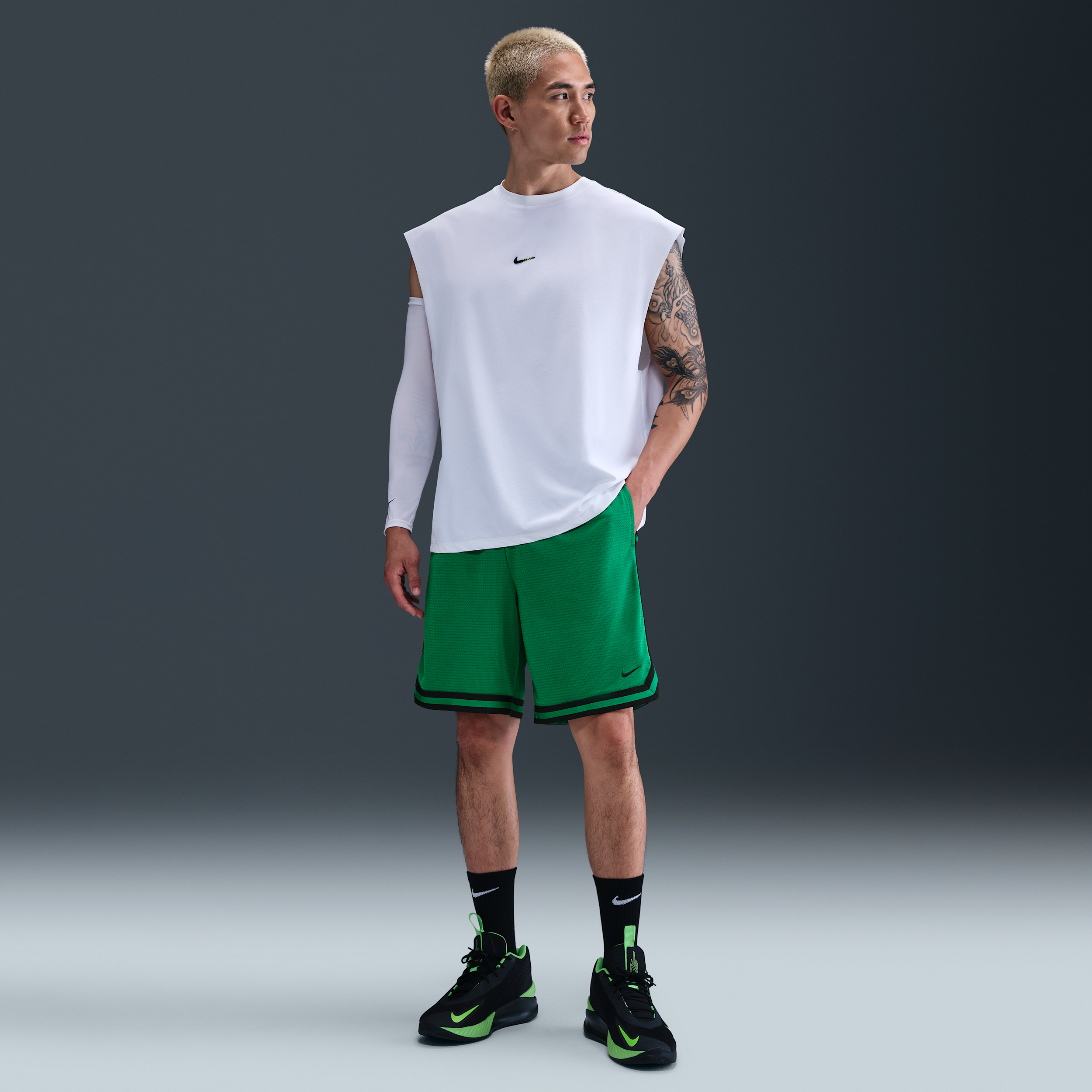 【ナイキ(NIKE)公式ストア】ナイキ DNA メンズ Dri-FIT 21cm バスケットボールショートパンツ FN2652-365 グリーン 【ナイキ(NIKE)公式ストア】ナイキ DNA メンズ Dri-FIT 21cm バスケットボールショートパンツ FN2652-365 グリーン