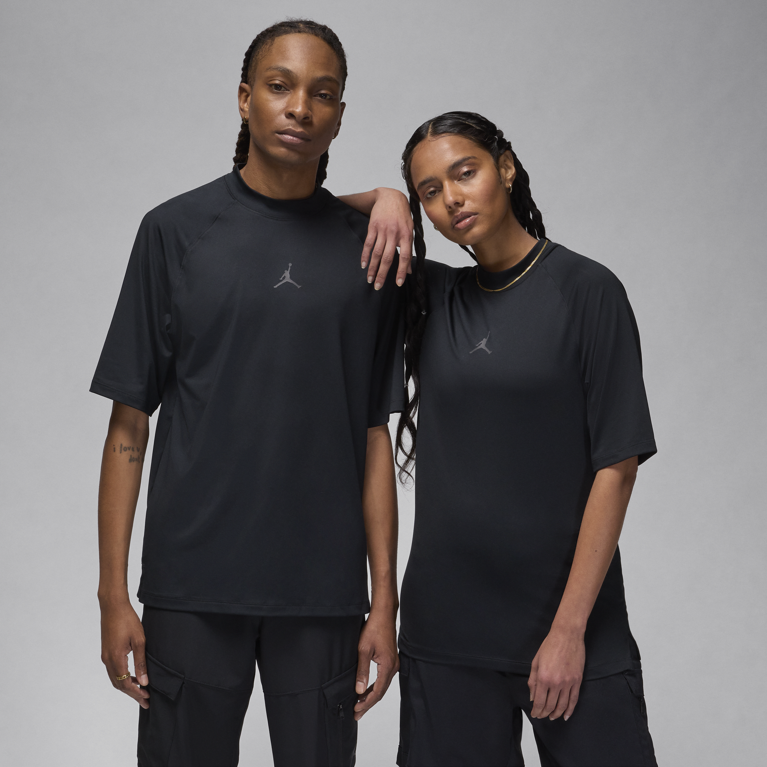 Jordan Dri-FIT- golf-T-shirt til mænd - sort