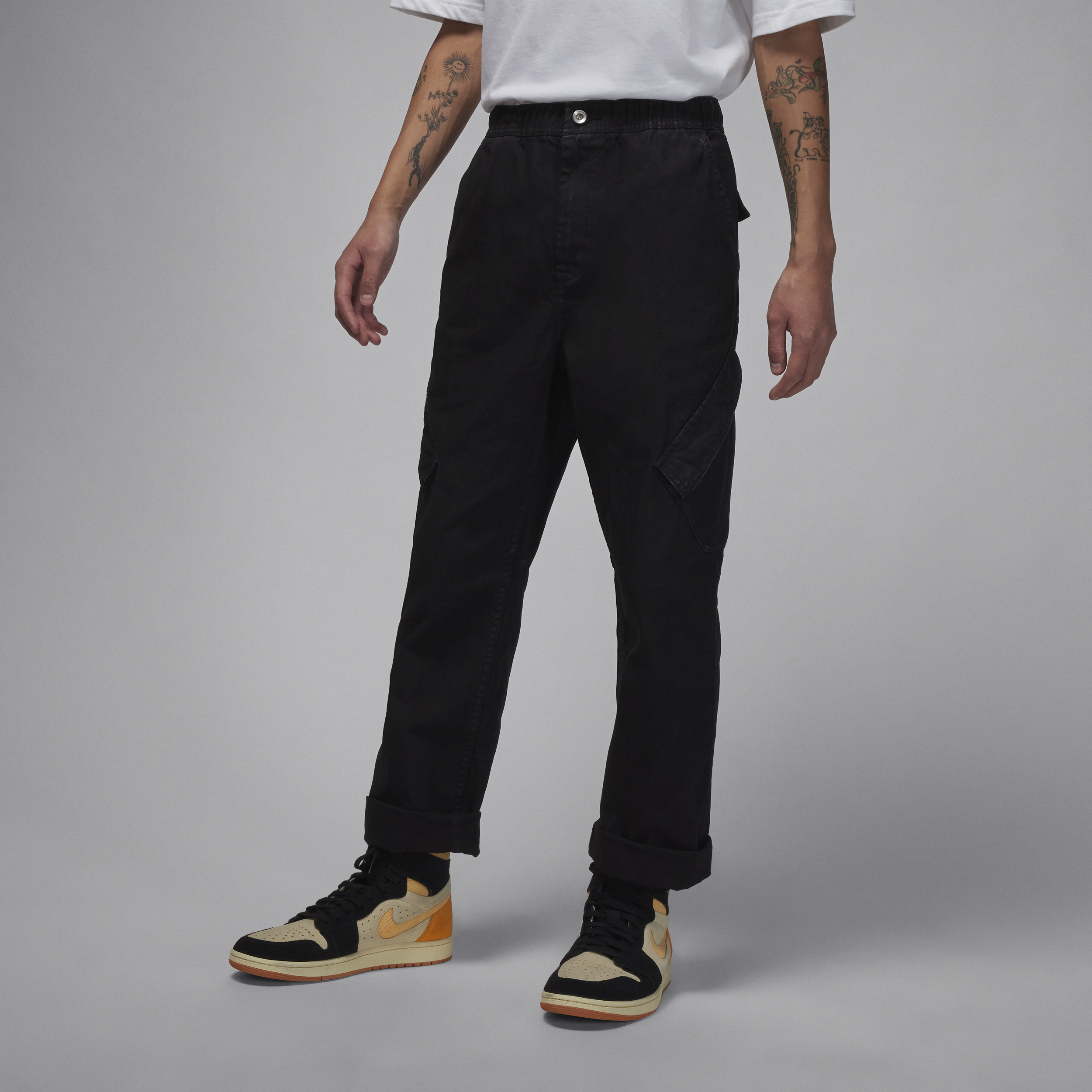 【ナイキ(NIKE)公式ストア】ジョーダン エッセンシャル シカゴ メンズ ウォッシュ加工 パンツ FN6365-010 ブラック 【ナイキ(NIKE)公式ストア】ジョーダン エッセンシャル シカゴ メンズ ウォッシュ加工 パンツ FN6365-010 ブラック