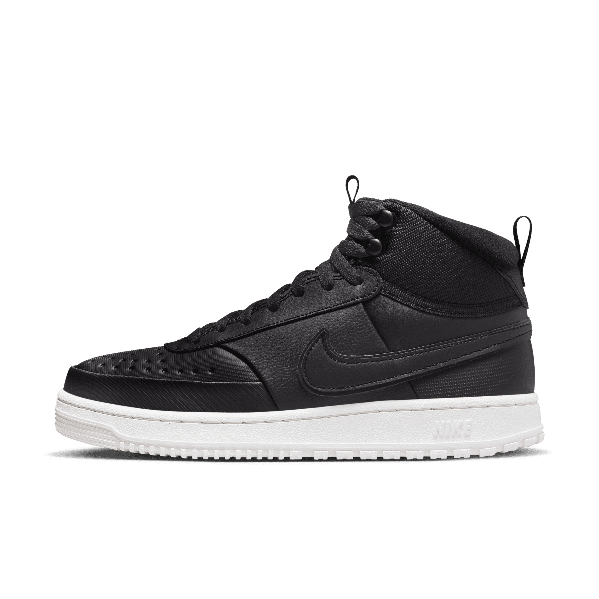 Nike Court Vision Mid Winter-sko til mænd - sort