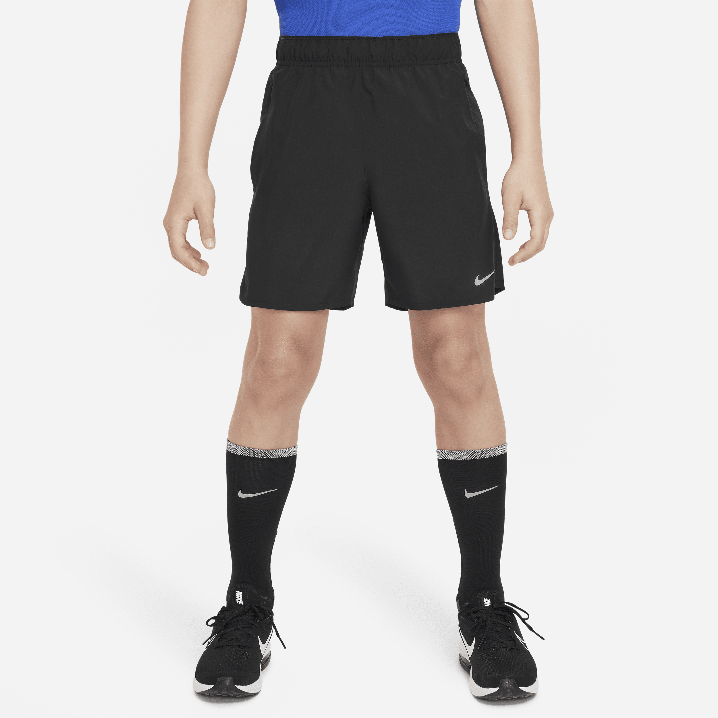 Nike Dri-FIT Challenger Pantalón corto de entrenamiento - Niño - Negro