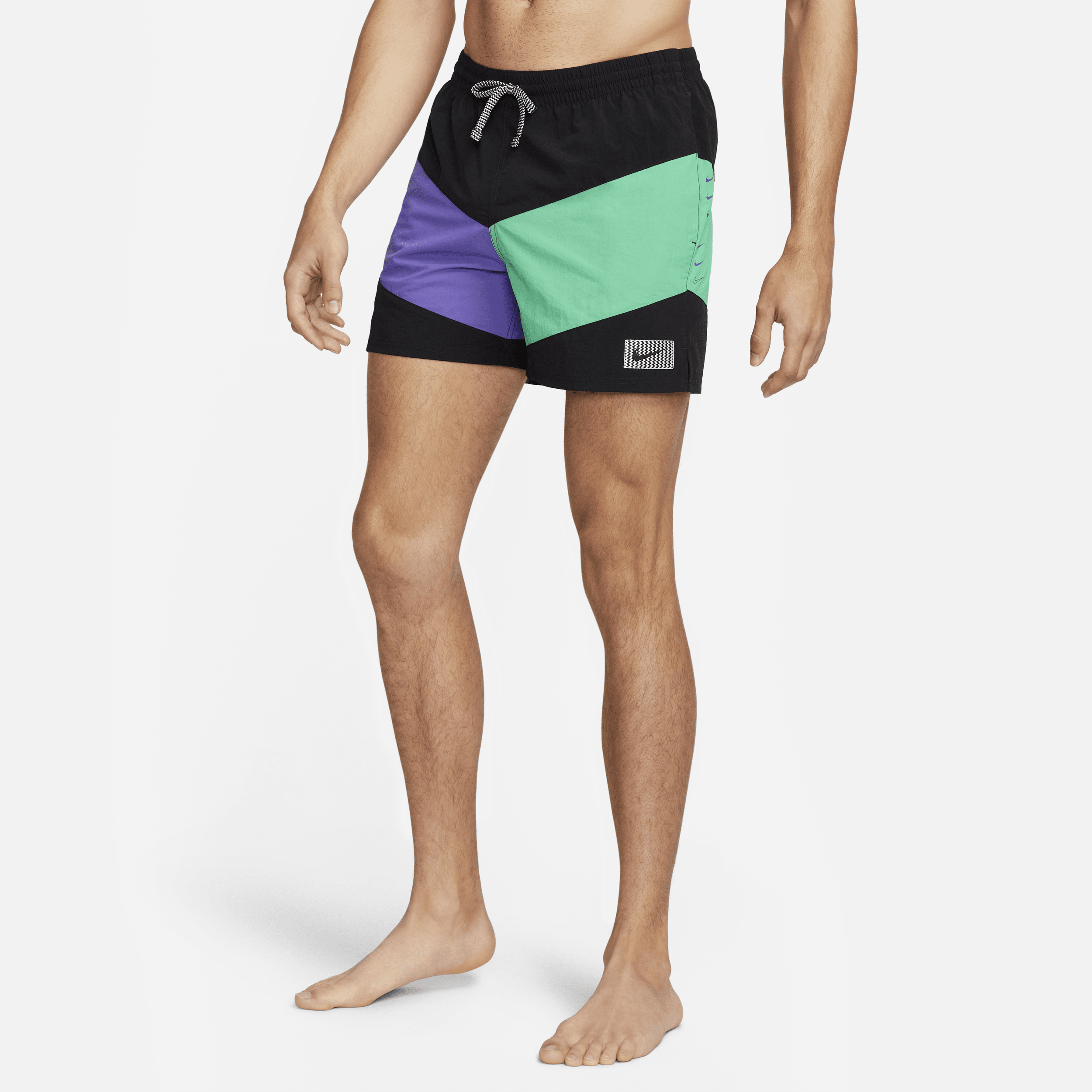 Shorts da mare Volley Nike 13 cm – Uomo - Nero
