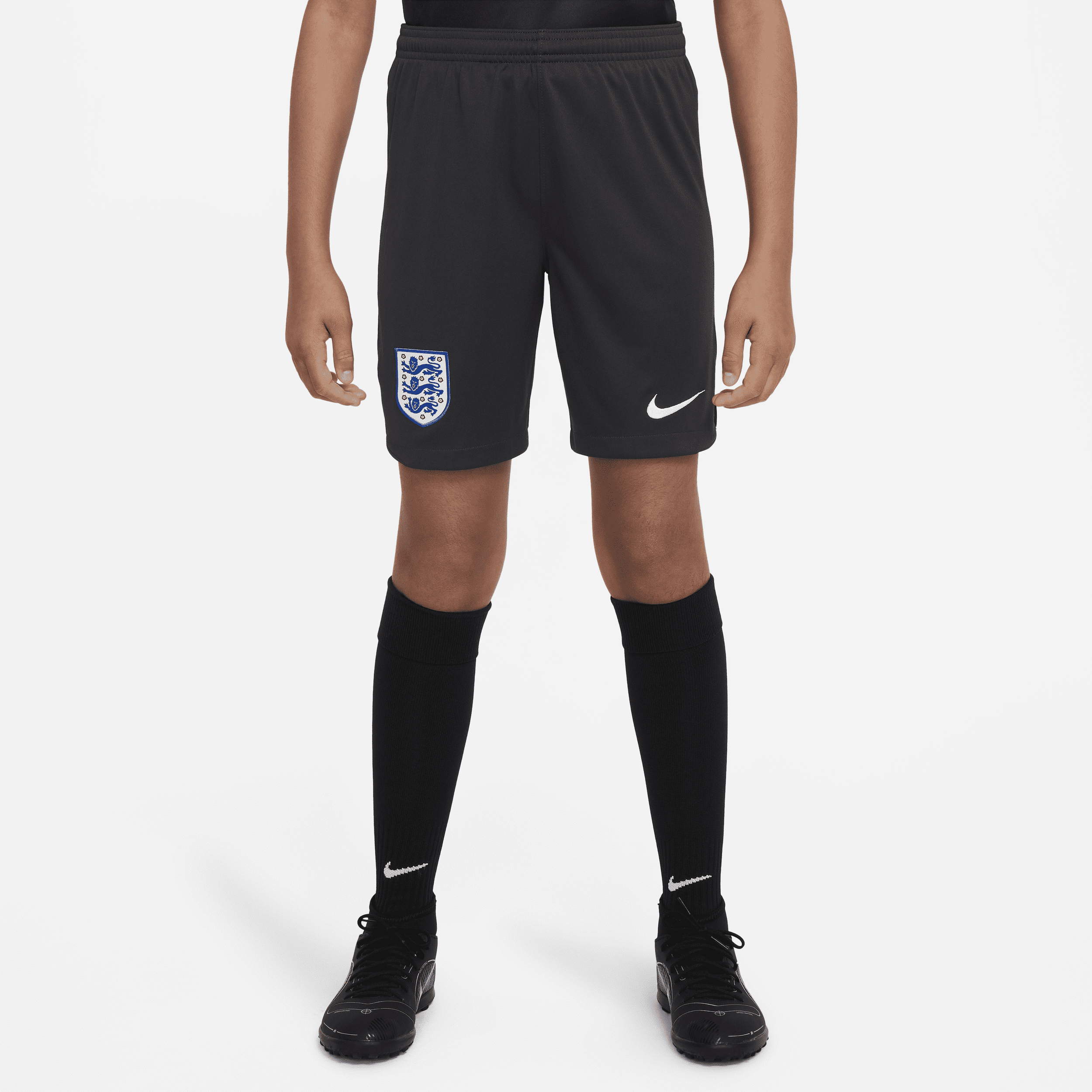Equipación de portero Stadium Inglaterra 2022/23 Pantalón corto de fútbol Nike Dri-FIT - Niño/a - Gris