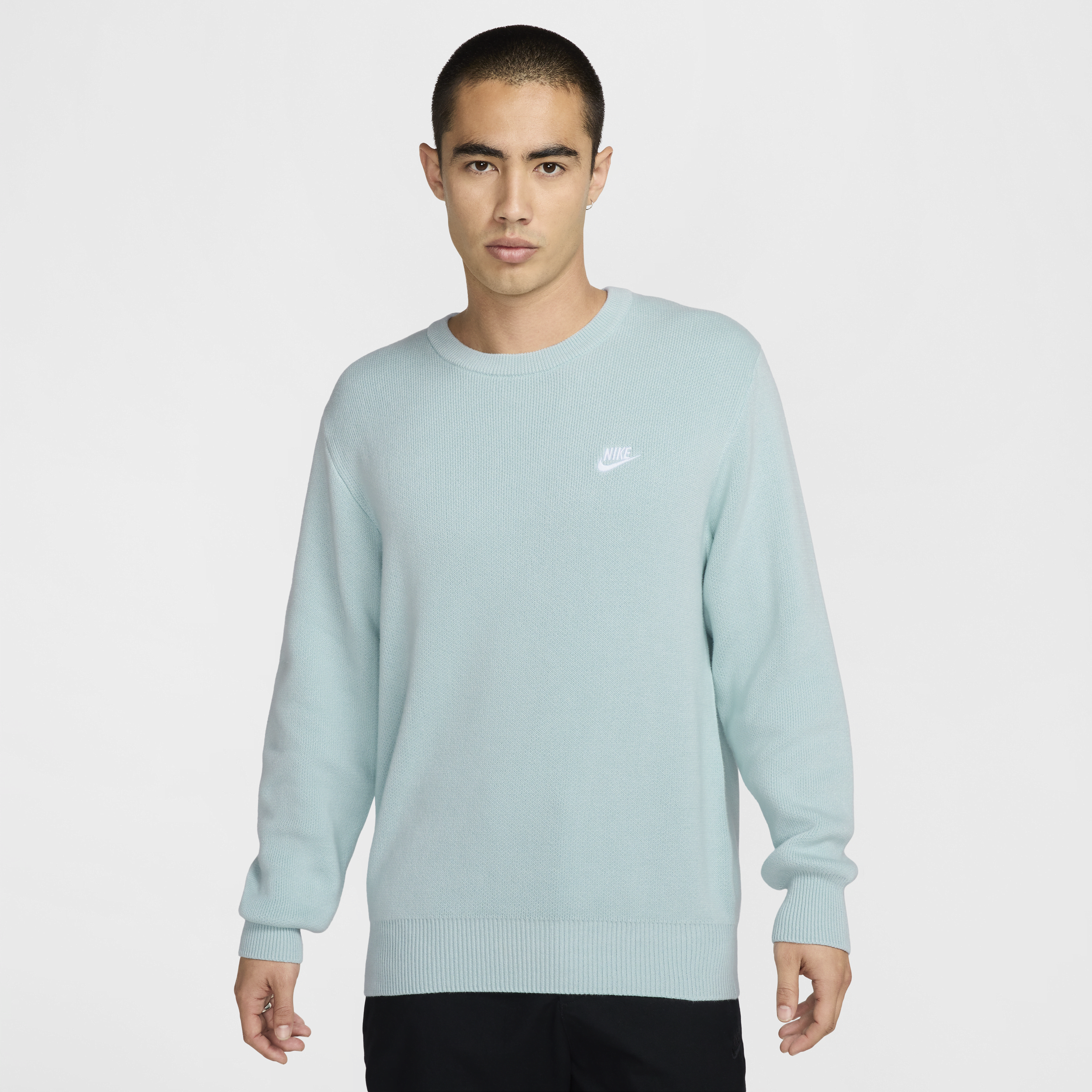 【ナイキ(NIKE)公式ストア】ナイキ クラブ メンズ クルーネック セーター FQ2913-474 ブルー 【ナイキ(NIKE)公式ストア】ナイキ クラブ メンズ クルーネック セーター FQ2913-474 ブルー