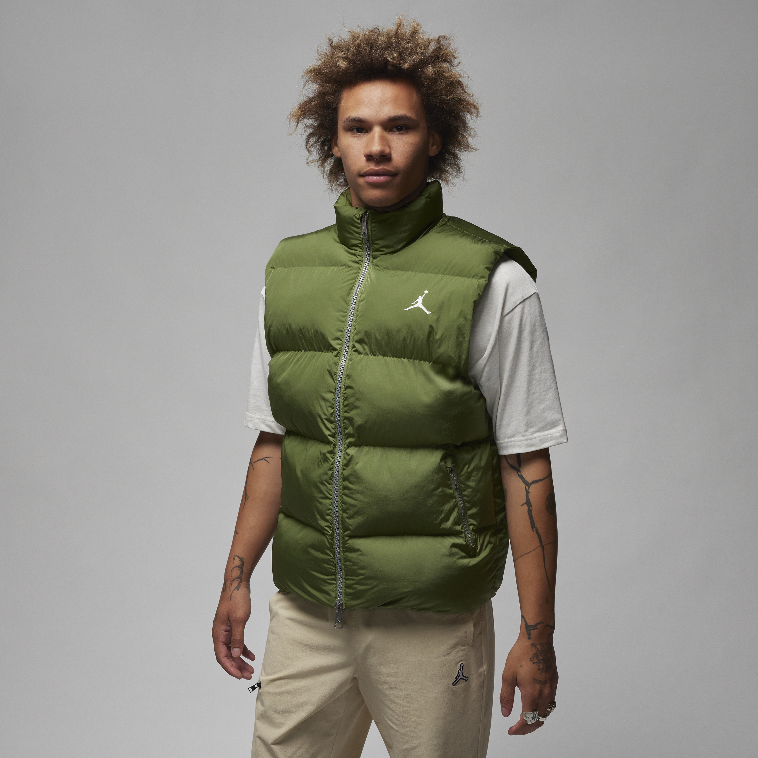 Nike Smanicato Jordan Essentials – Uomo - Verde