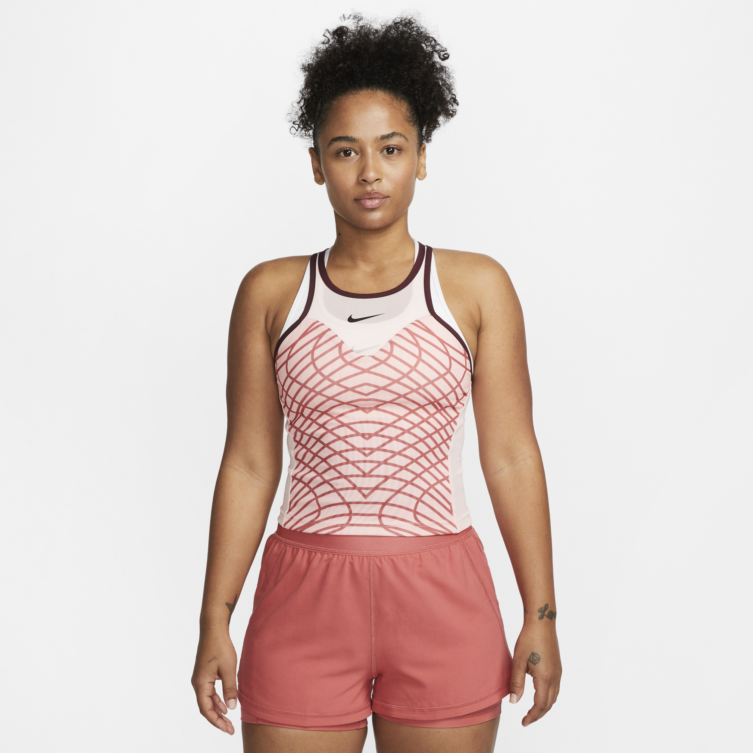 NikeCourt Dri-FIT Slam-tanktop til kvinder - Pink