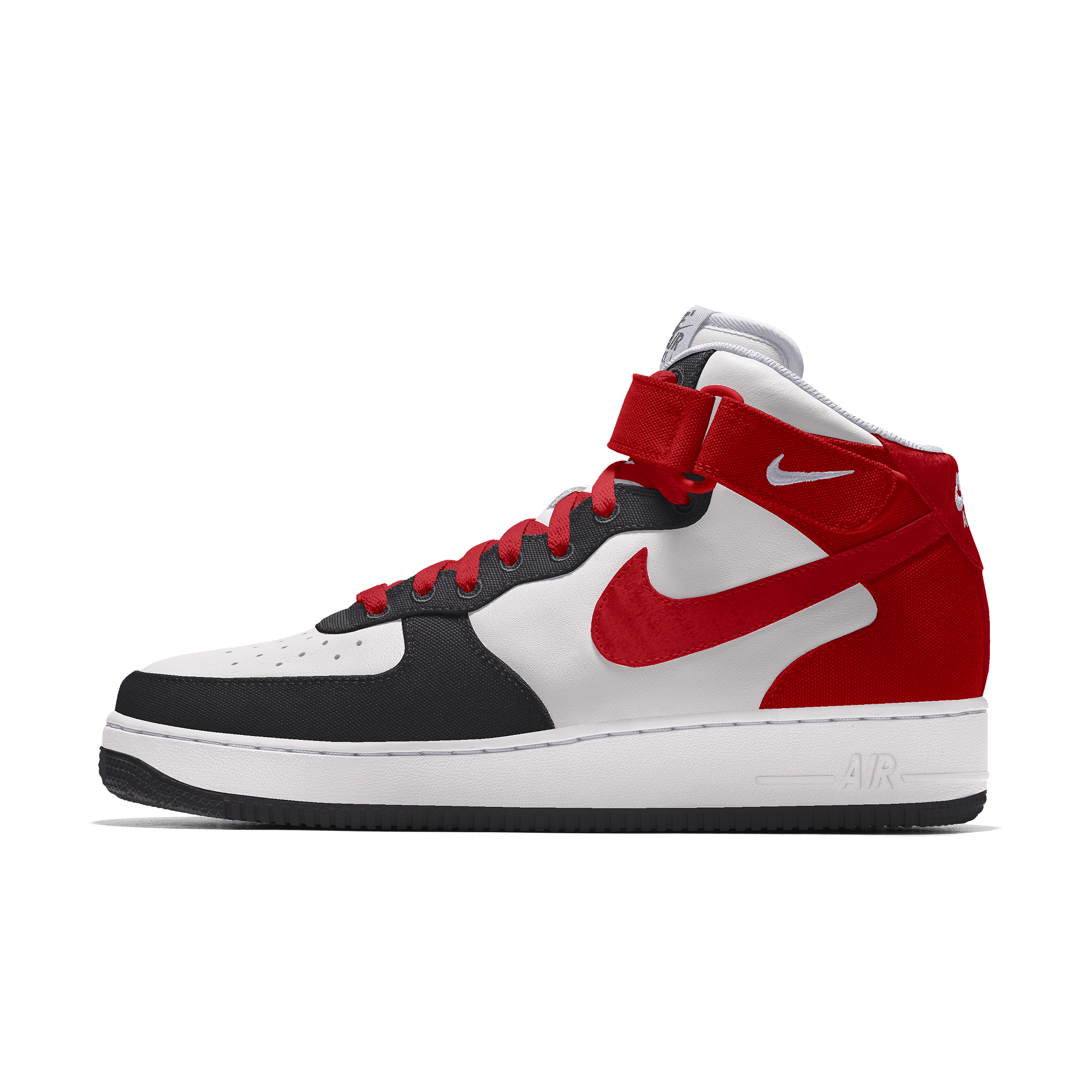 Nike Air Force 1 Mid By You Zapatillas personalizadas - Mujer - Rojo