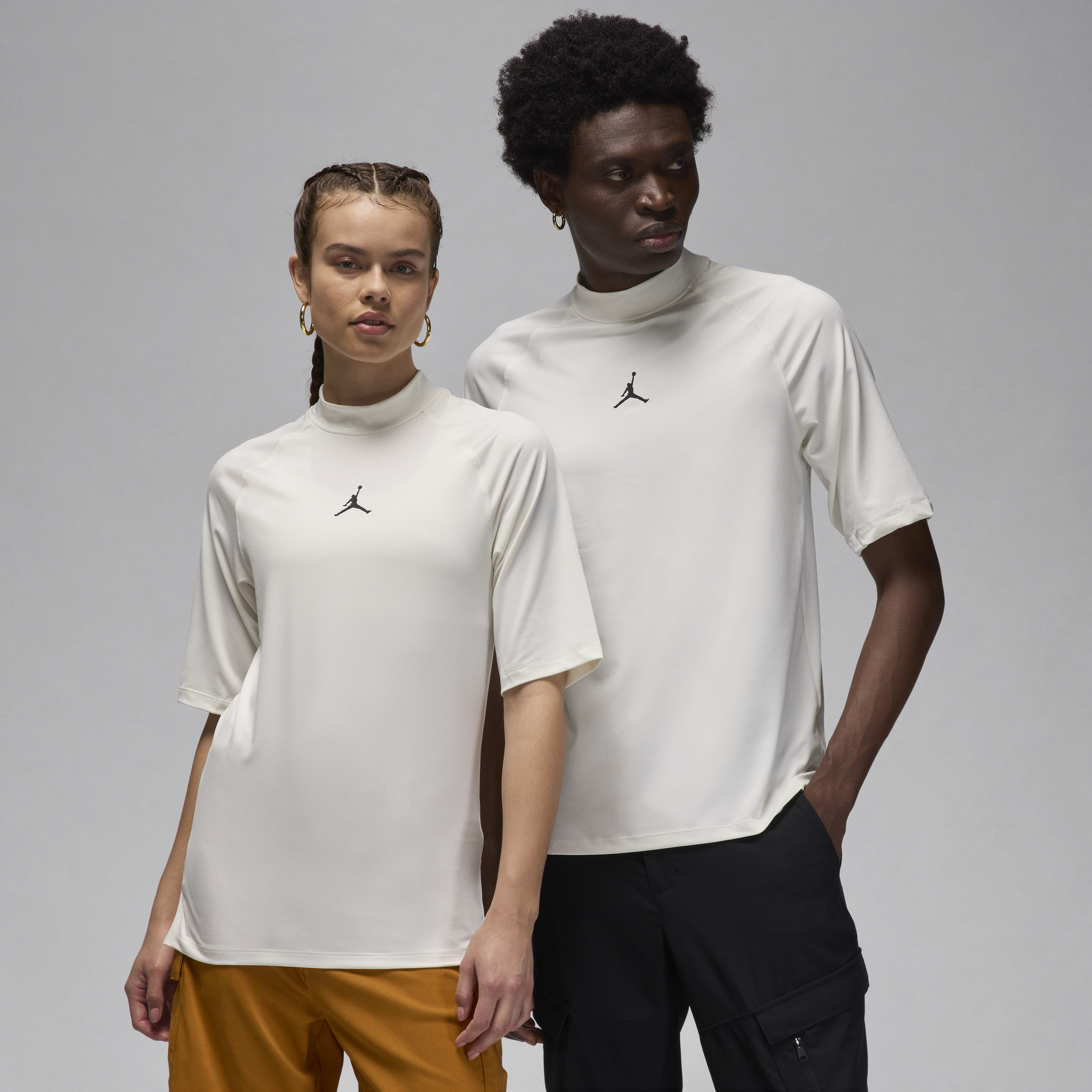 Jordan Dri-FIT- golf-T-shirt til mænd - hvid