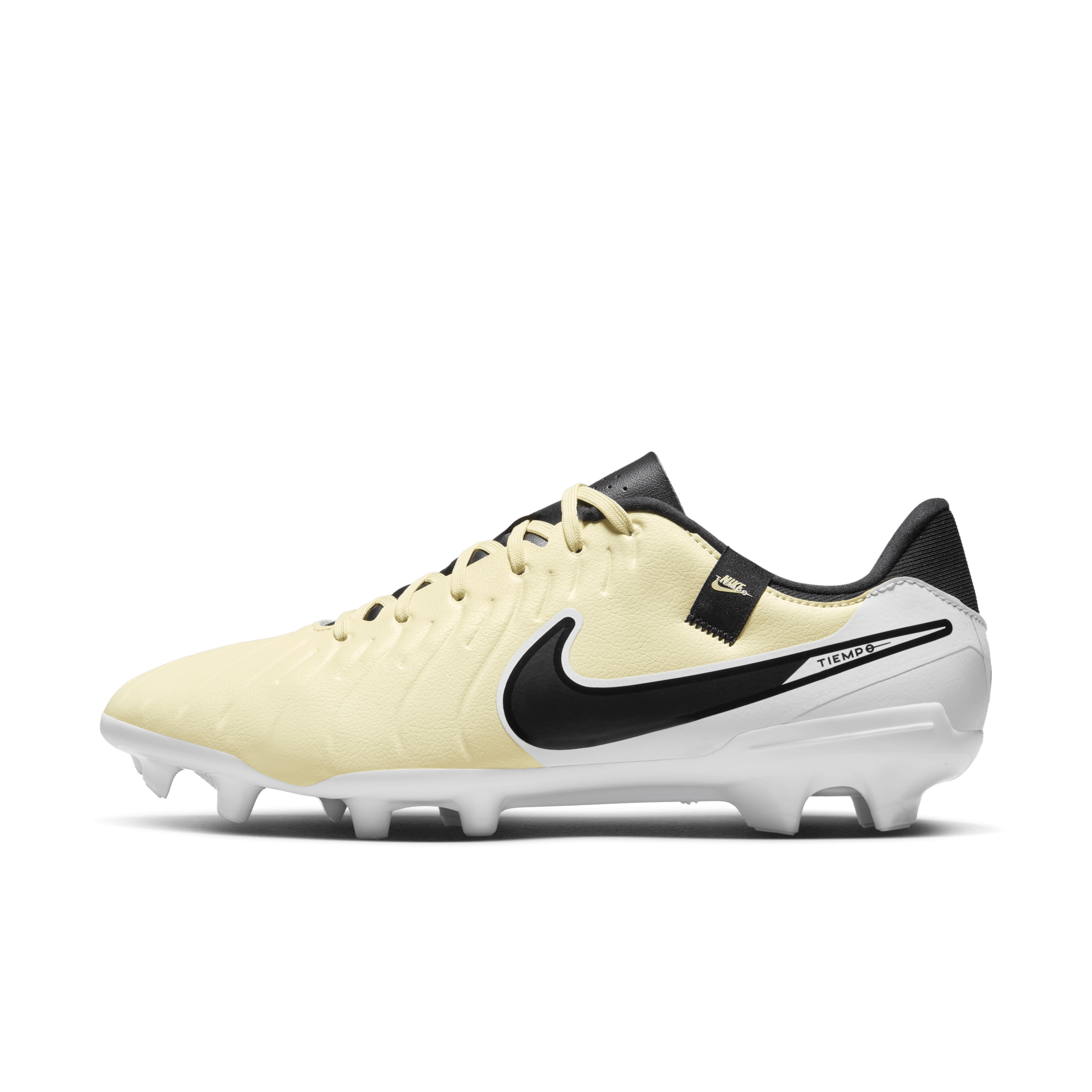Nike Tiempo Legend 10 Academy Low Top-fodboldstøvler til flere typer underlag - gul