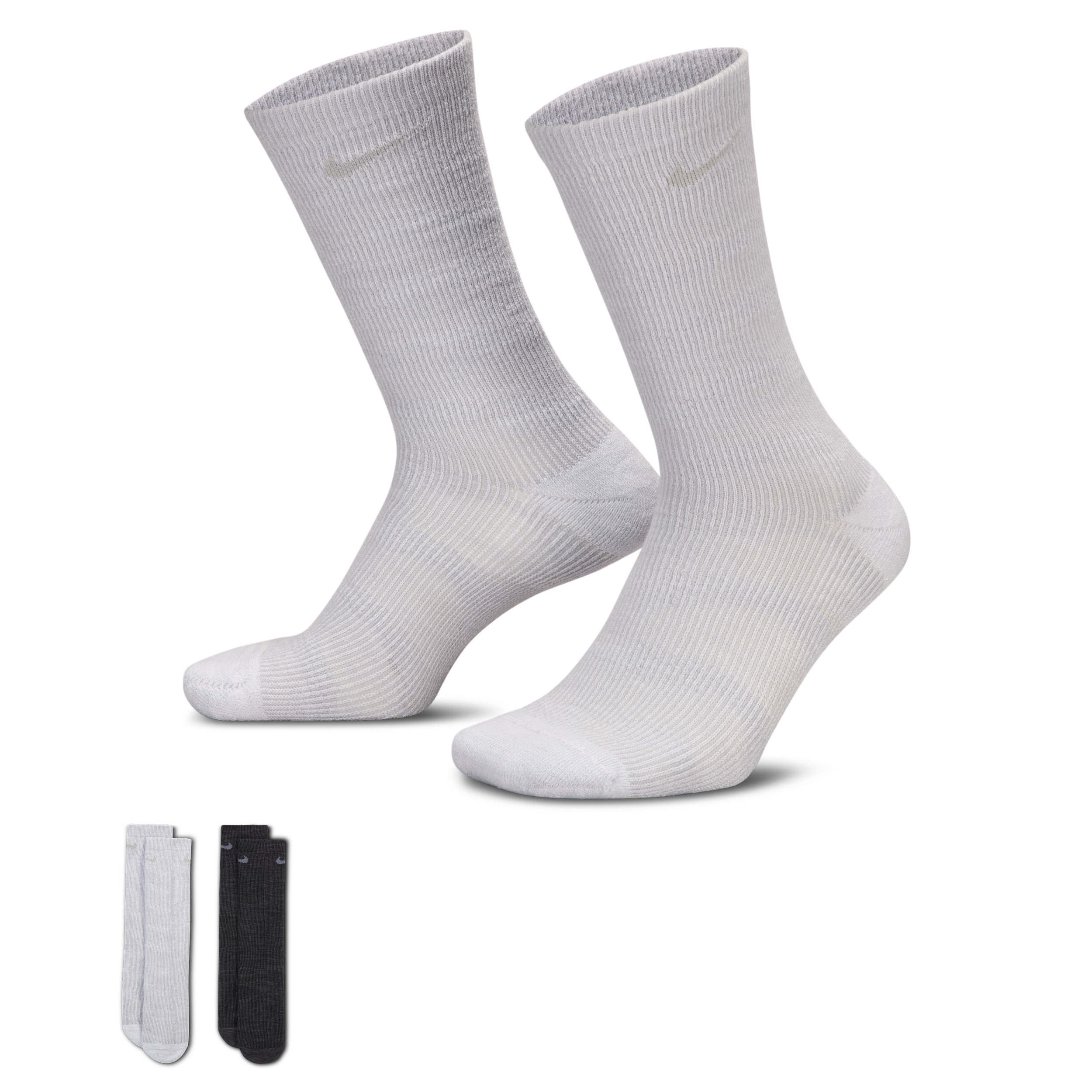 Calze di media lunghezza Nike Everyday Cushioned (2 paia) - Multicolore