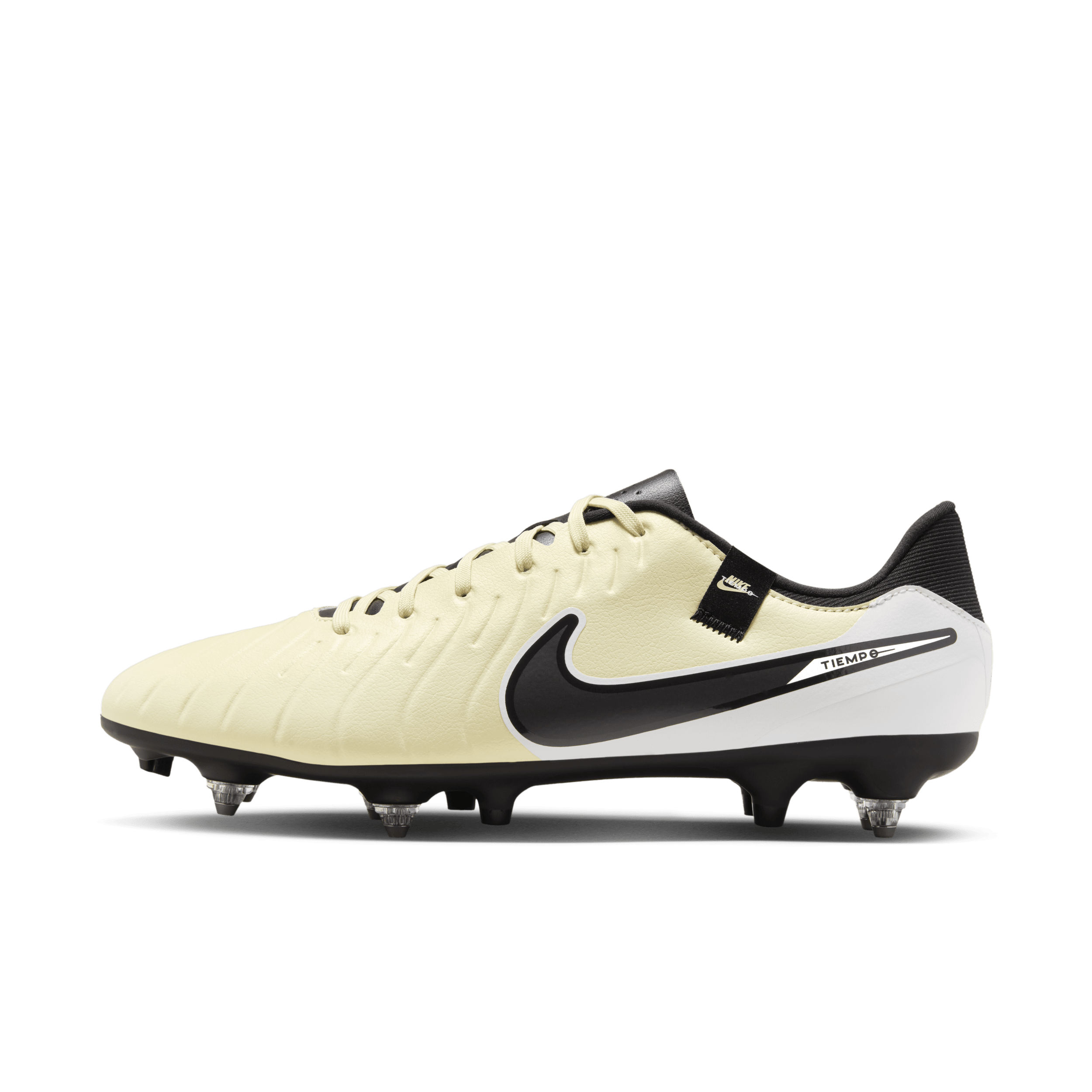 Nike Tiempo Legend 10 Academy-fodboldstøvler (low-top) til vådt græs - gul