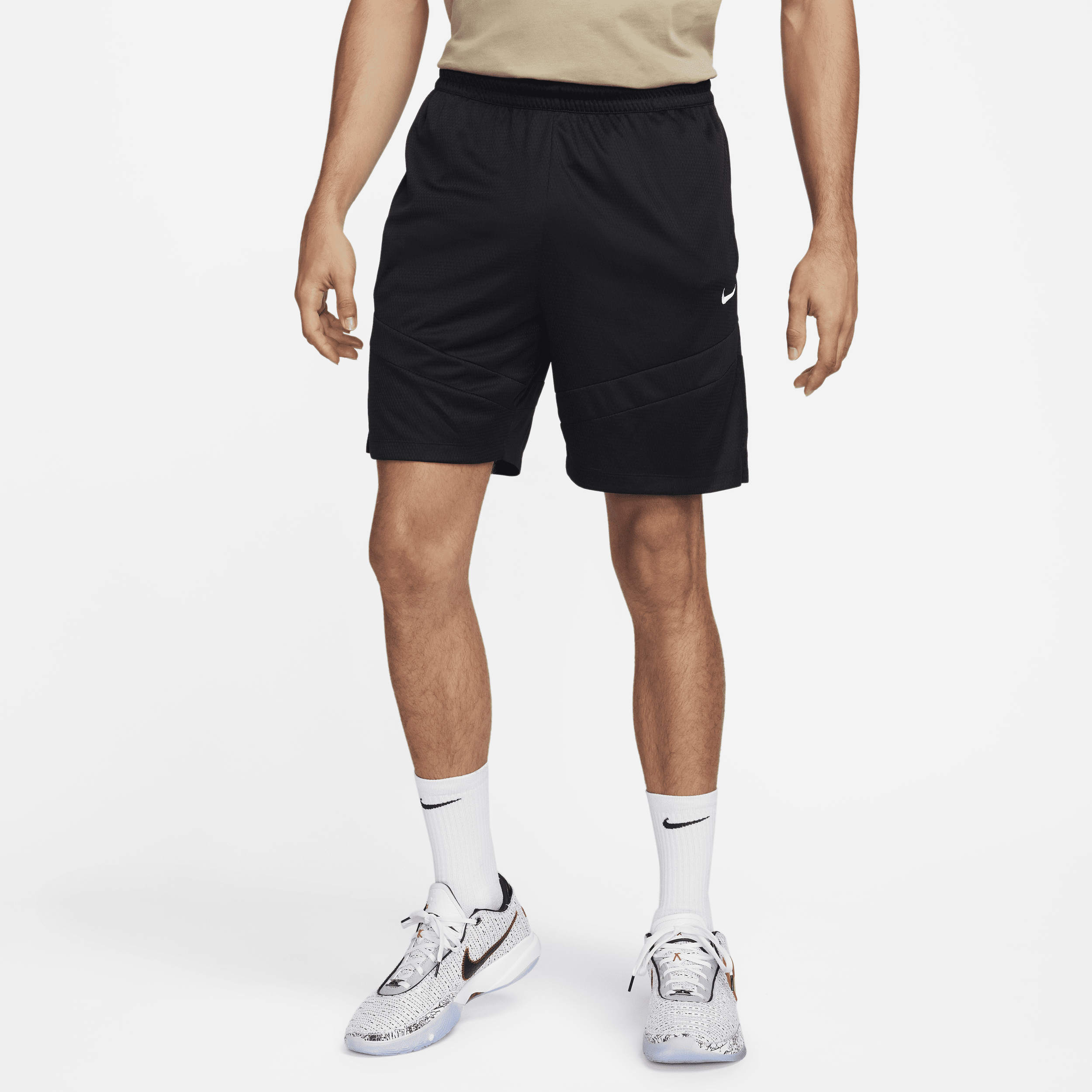 Shorts da basket Dri-FIT 21 cm Nike Icon – Uomo - Nero