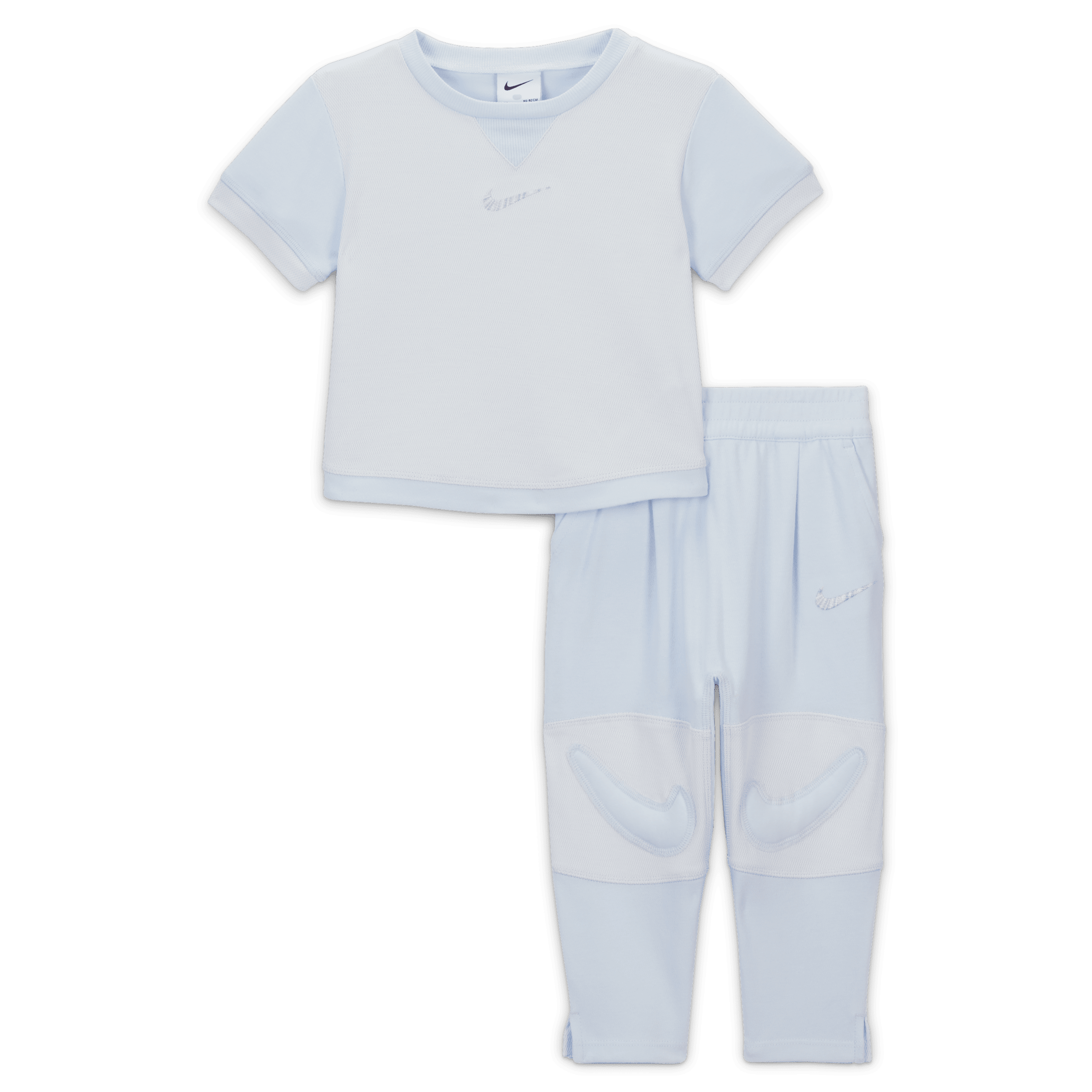 【ナイキ(NIKE)公式ストア】ナイキ レディー、セット! ベビー Tシャツ アンド ジョガーパンツ セットアップ IB8366-423 ブルー 【ナイキ(NIKE)公式ストア】ナイキ レディー、セット! ベビー Tシャツ アンド ジョガーパンツ セットアップ IB8366-423 ブルー