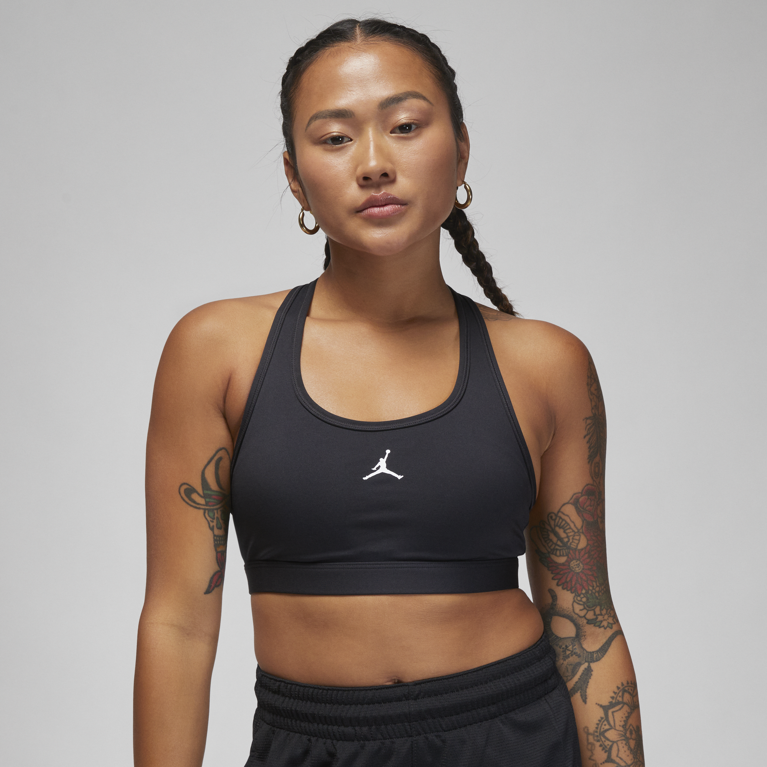 【ナイキ(NIKE)公式ストア】ジョーダン スポーツ ウィメンズ ミディアムサポート パッディド ジャンプマン ブラ FB6873-010 ブラック 【ナイキ(NIKE)公式ストア】ジョーダン スポーツ ウィメンズ ミディアムサポート パッディド ジャンプマン ブラ FB6873-010 ブラック
