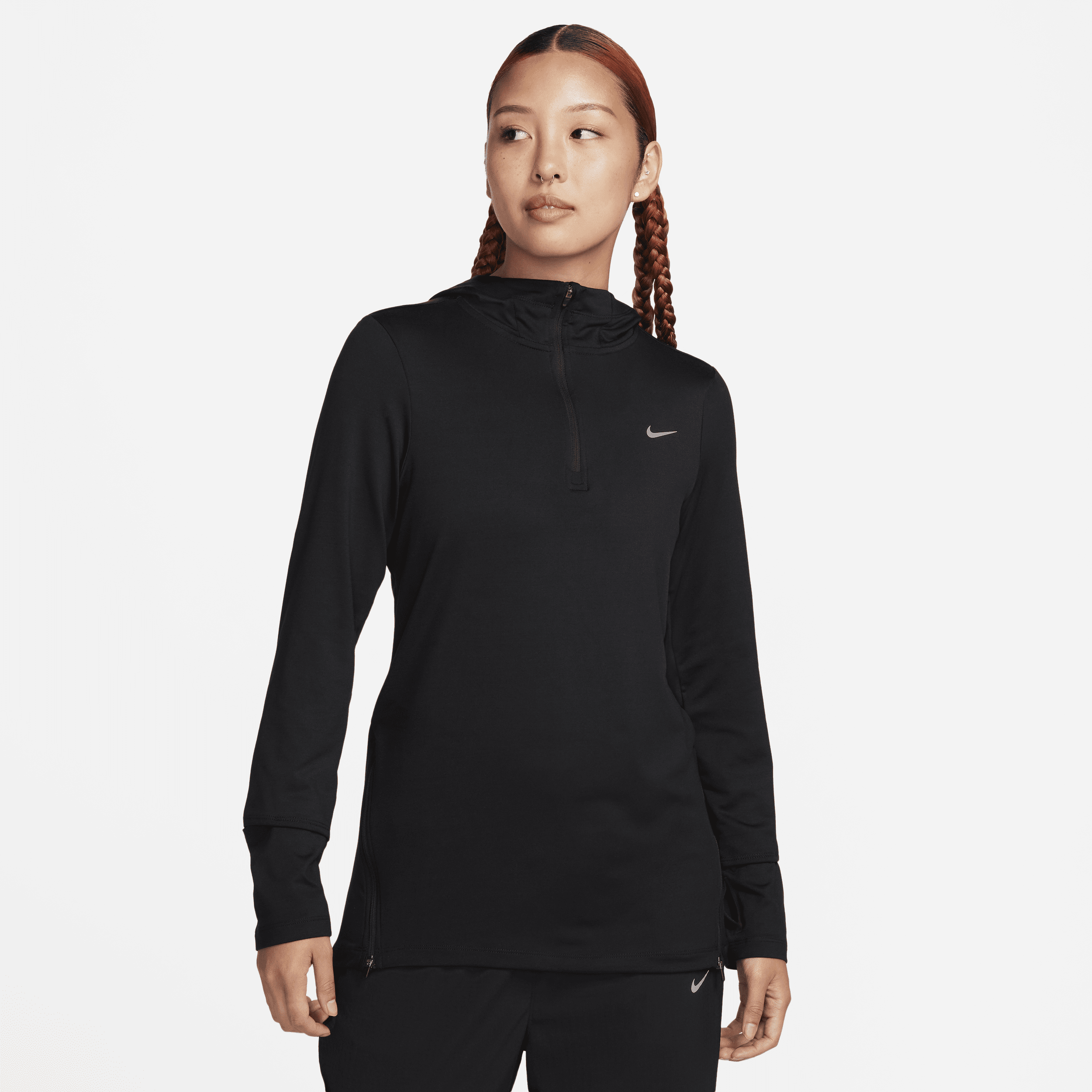 【ナイキ(NIKE)公式ストア】ナイキ Dri-FIT スウィフト エレメント UV ウィメンズ フーデッド ランニングジャケット FB5314-010 ブラック 【ナイキ(NIKE)公式ストア】ナイキ Dri-FIT スウィフト エレメント UV ウィメンズ フーデッド ランニングジャケット FB5314-010 ブラック