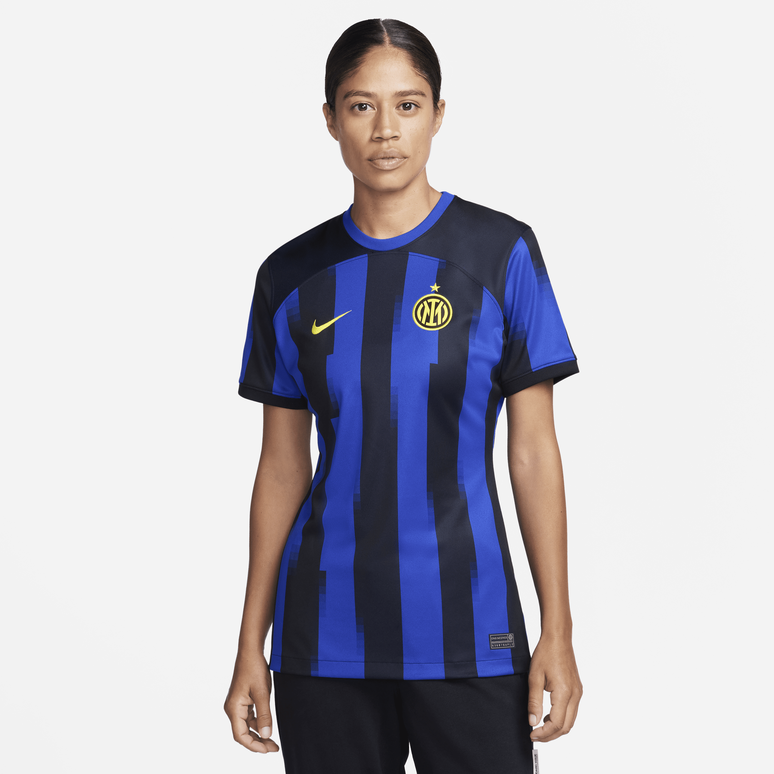 Inter Milan 2023/24 Stadium Home-Nike Dri-FIT fodboldtrøje til kvinder - blå