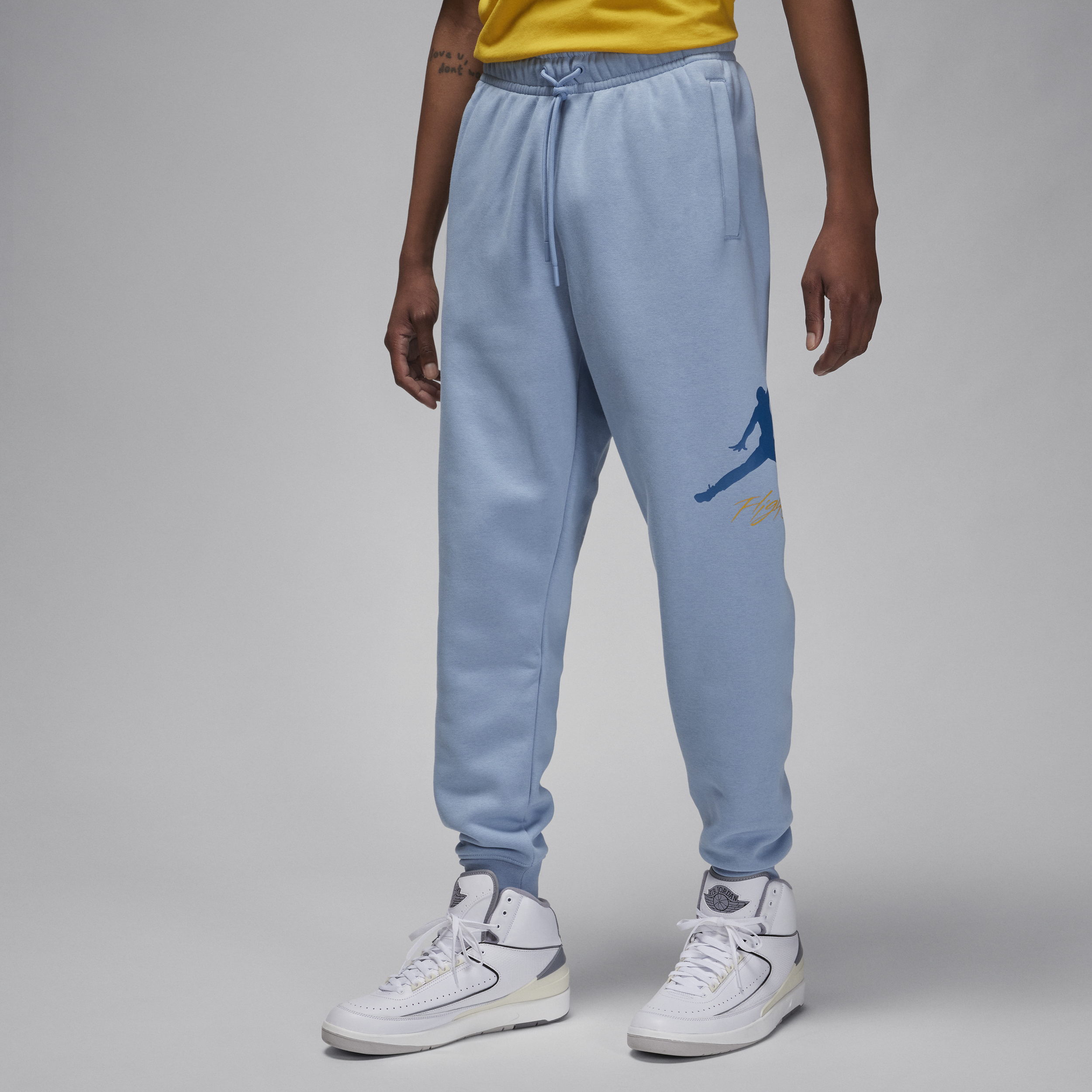 Jordan Essentials-Baseline-bukser i fleece til mænd - blå