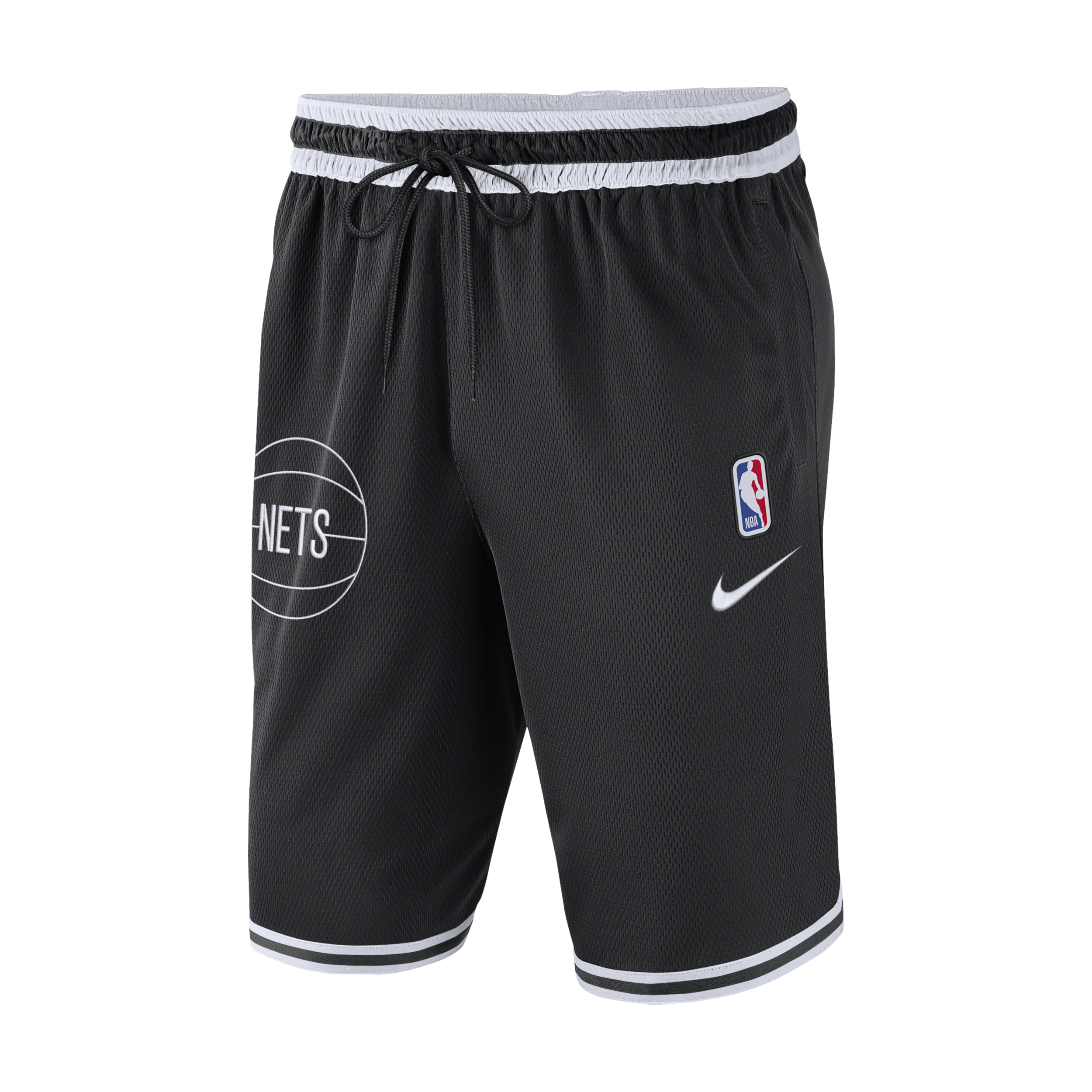 Brooklyn Nets DNA Nike Dri-FIT NBA-herenshorts - Zwart
