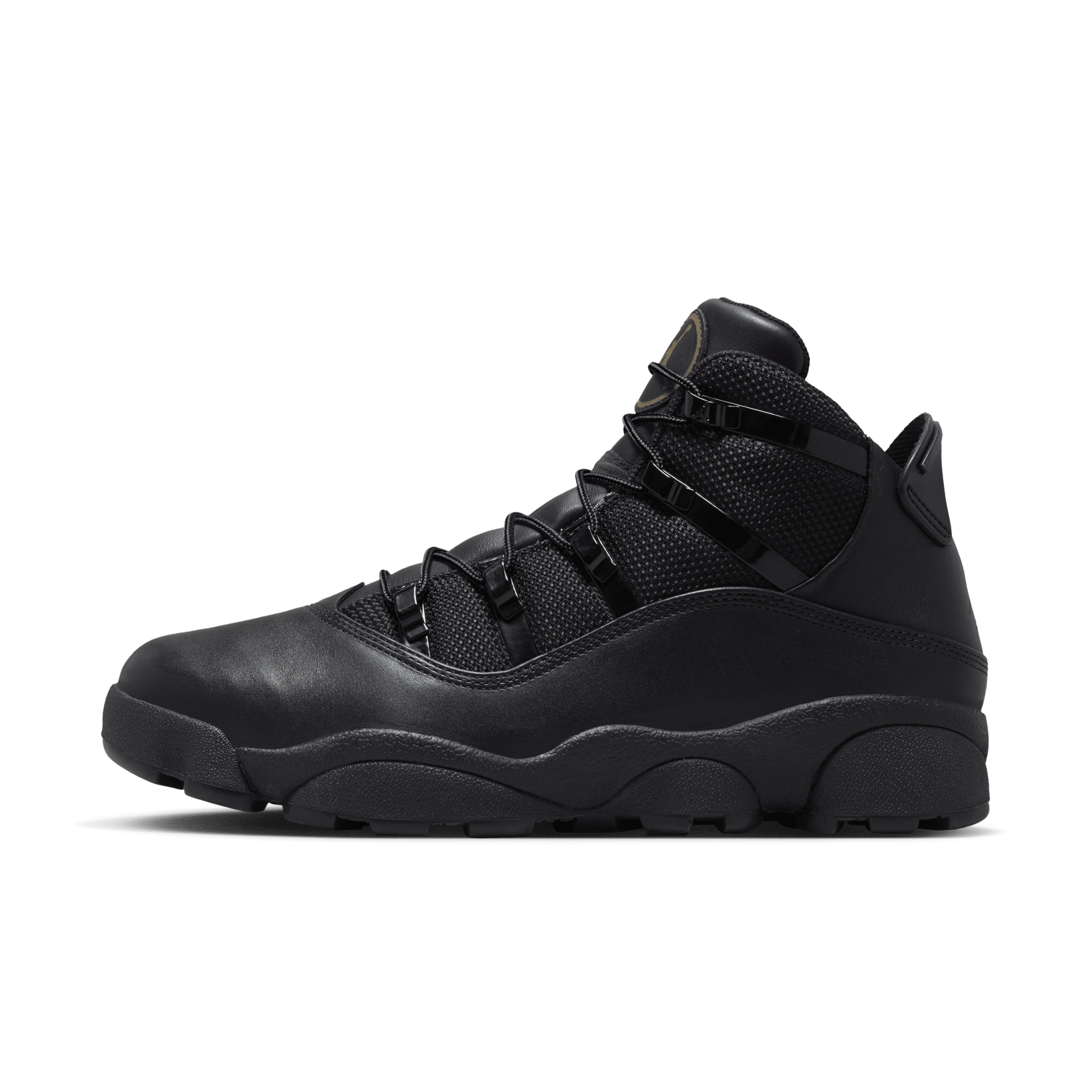 Jordan Winterized 6 Rings-sko til mænd - sort