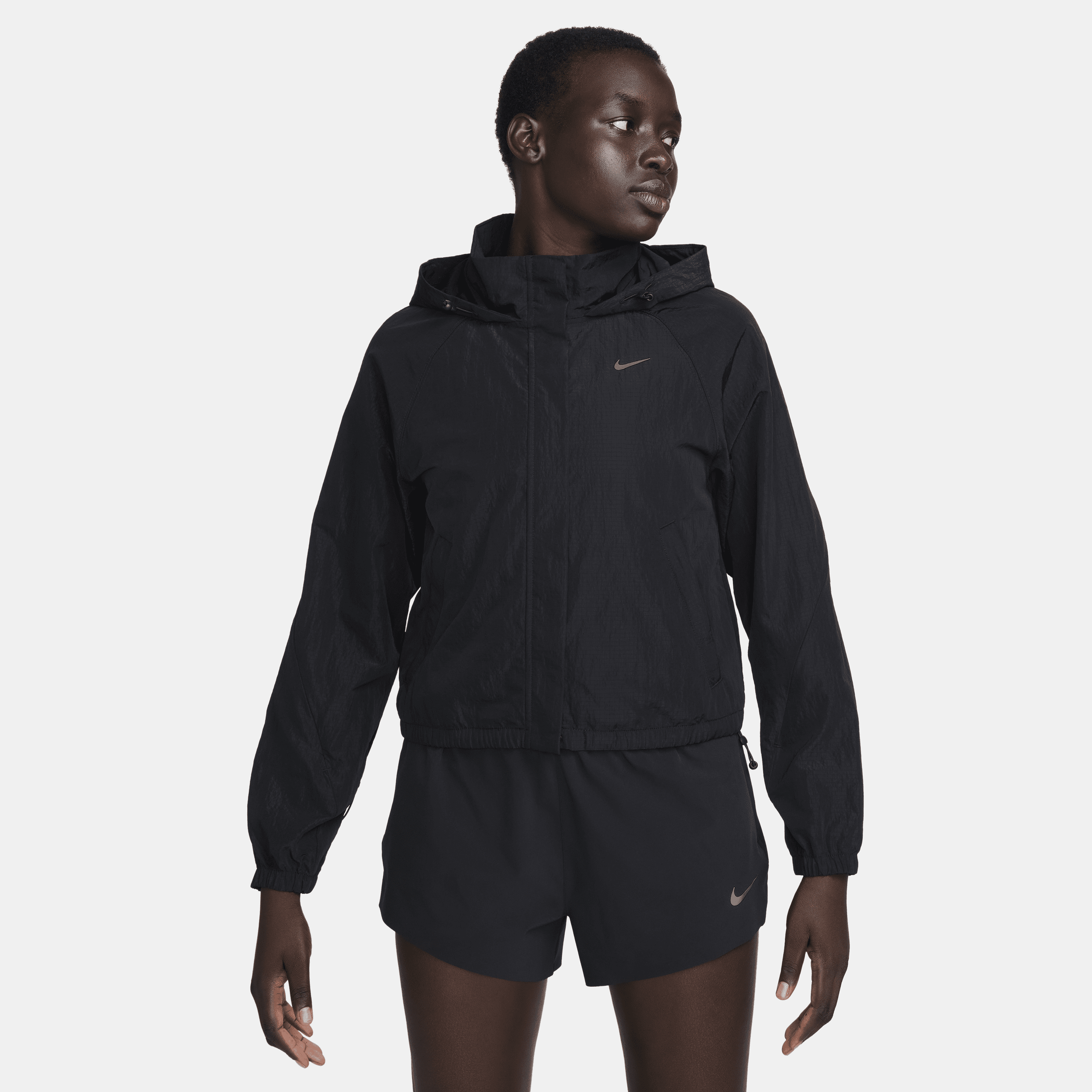 Nike Running Division Repel-jakke til kvinder - sort