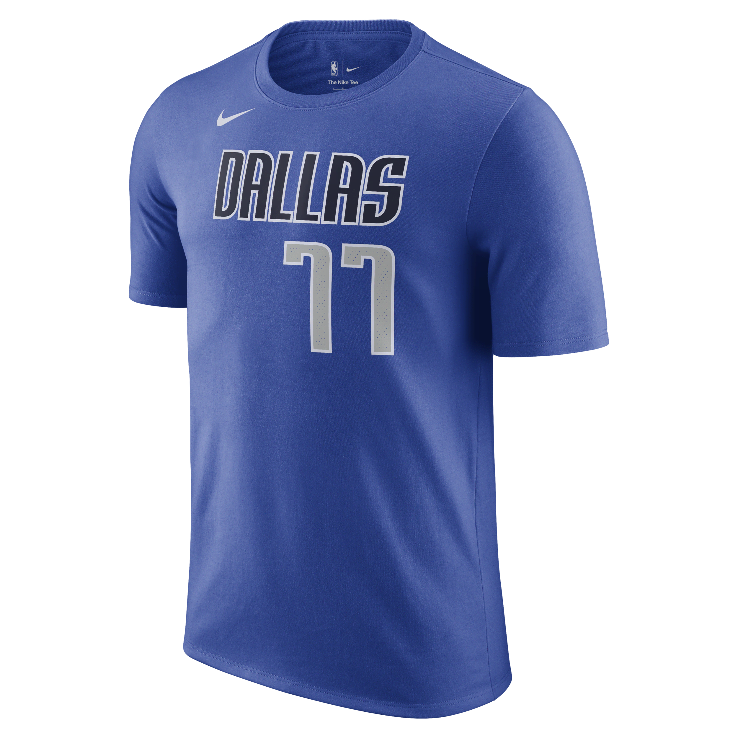 Dallas Mavericks-Nike NBA-T-shirt til mænd - blå