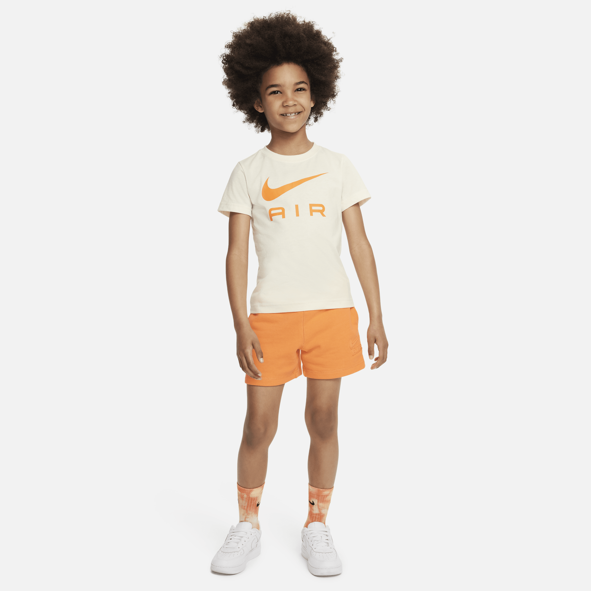 Nike Sportswear Air-shortssæt mindre børn - Orange