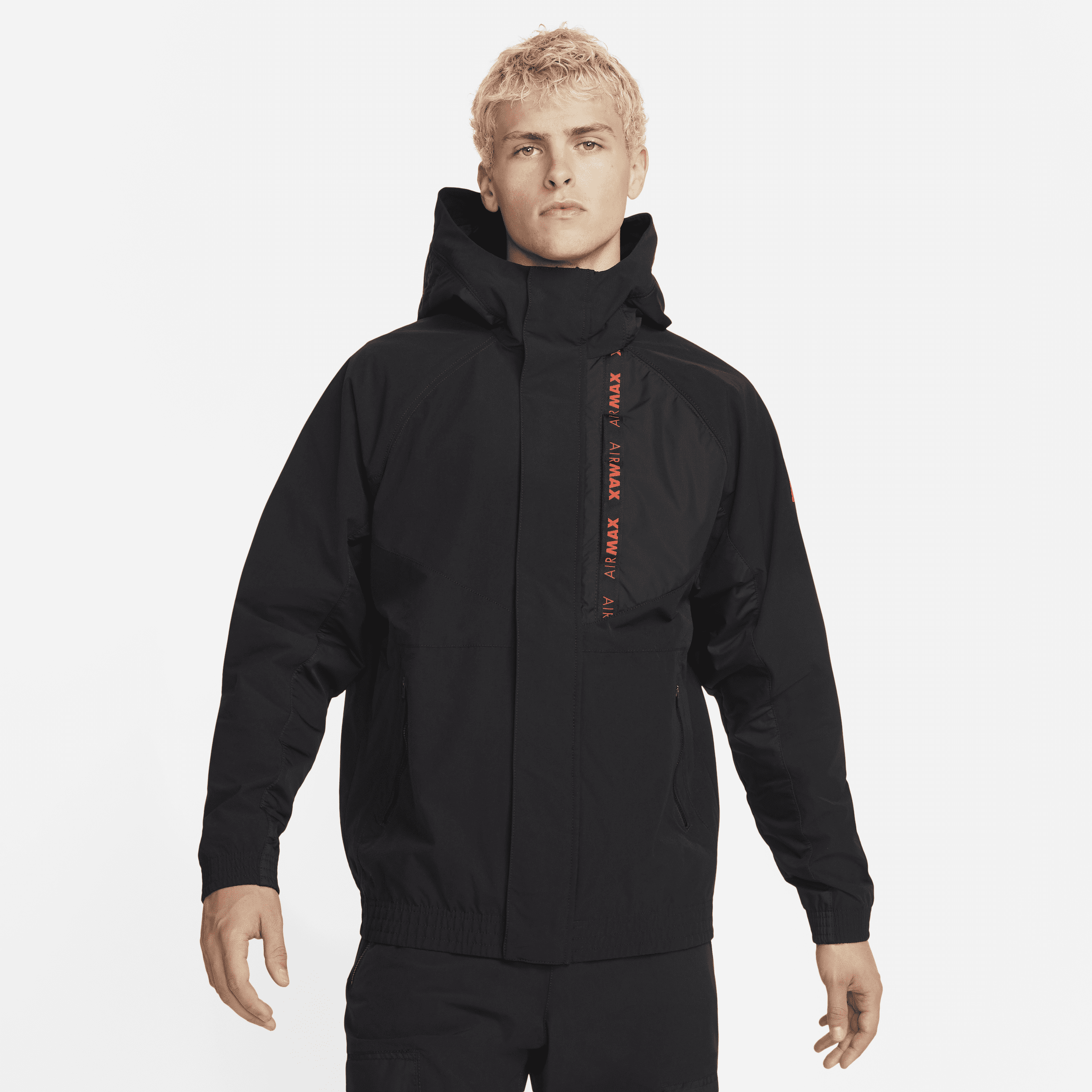 Nike air black discount jacket