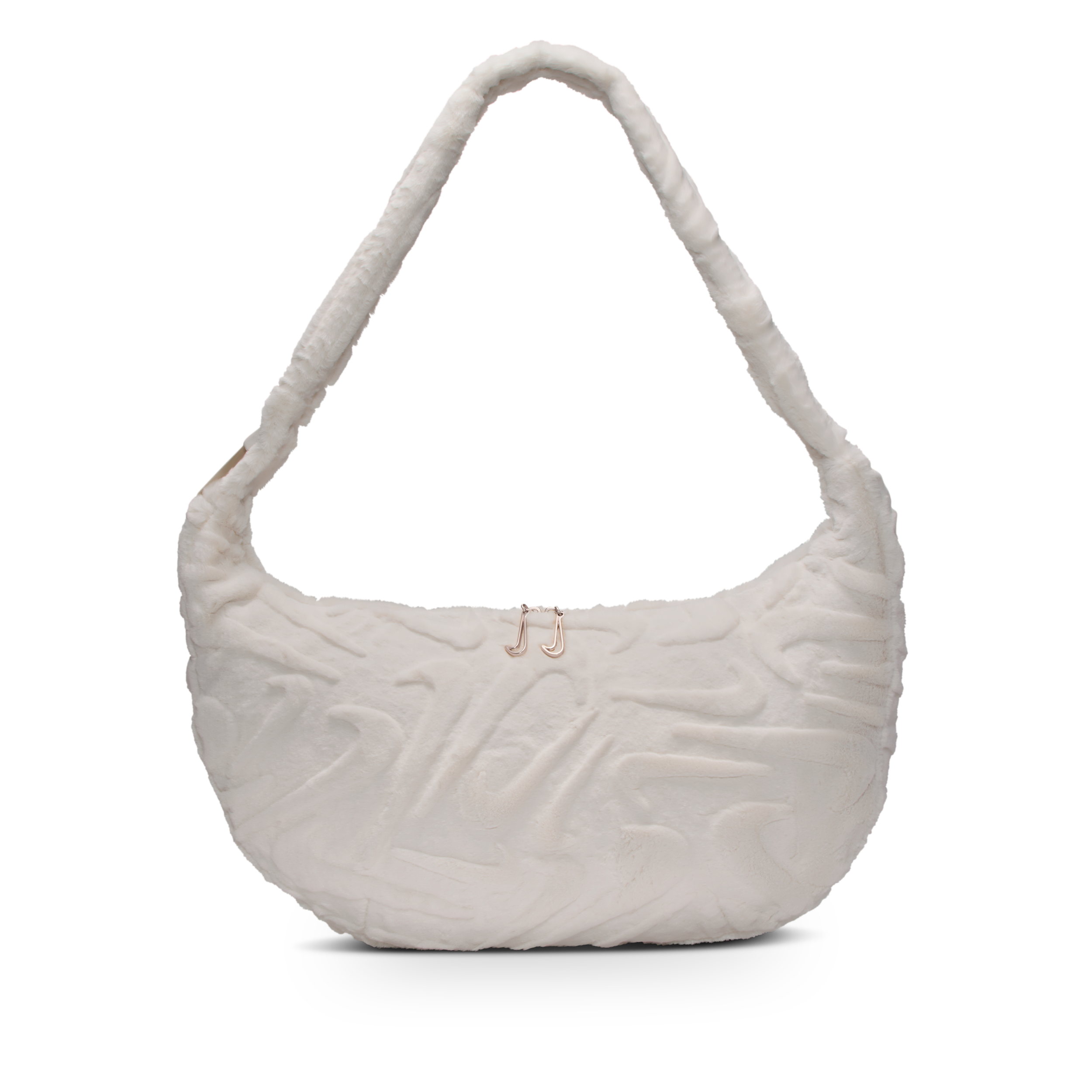 【ナイキ(NIKE)公式ストア】ナイキ スポーツウェア フェイク ファー スラウチーバッグ (19L) HQ7515-030 グレー 【ナイキ(NIKE)公式ストア】ナイキ スポーツウェア フェイク ファー スラウチーバッグ (19L) HQ7515-030 グレー