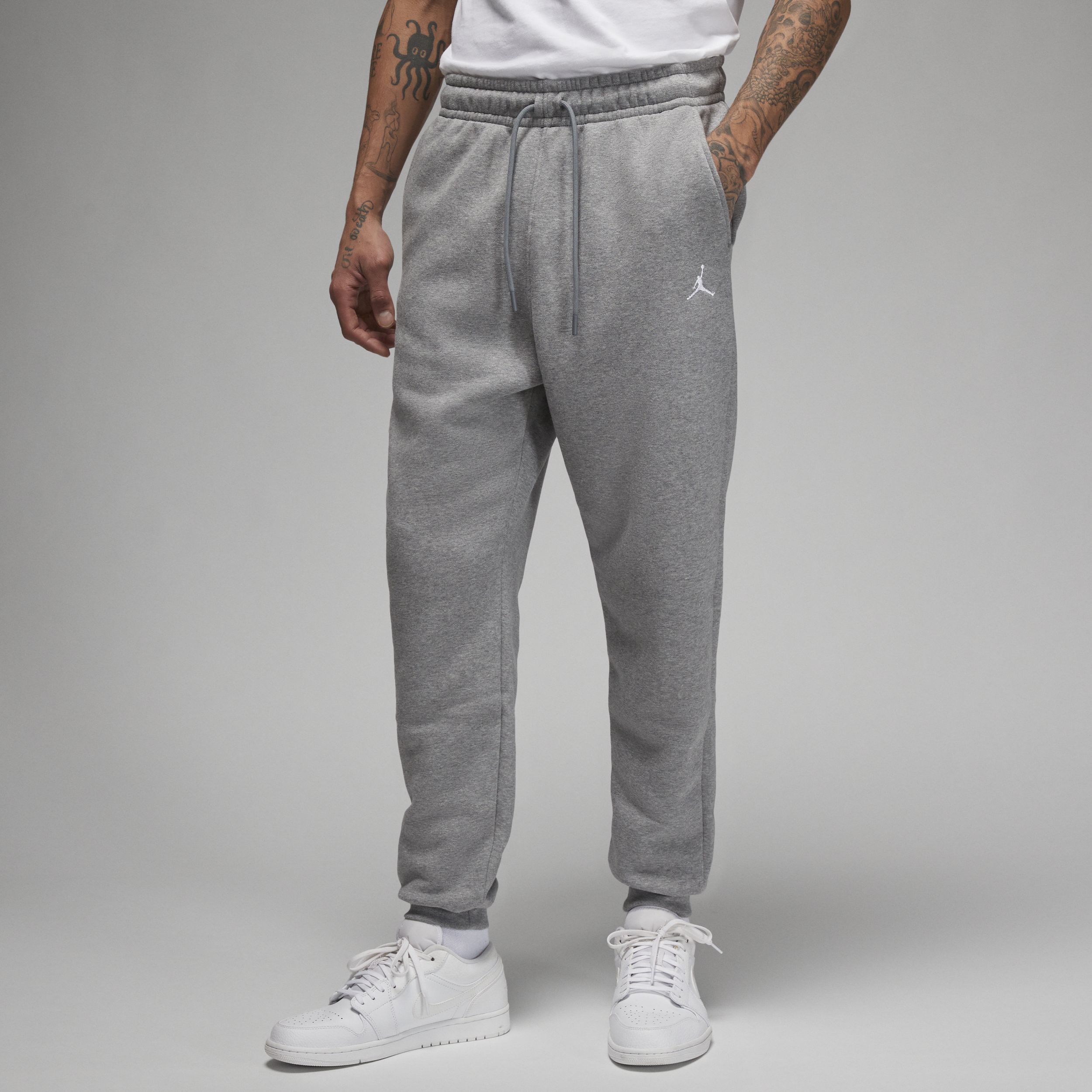 Nike Pantaloni tuta Jordan Brooklyn Fleece – Uomo - Grigio