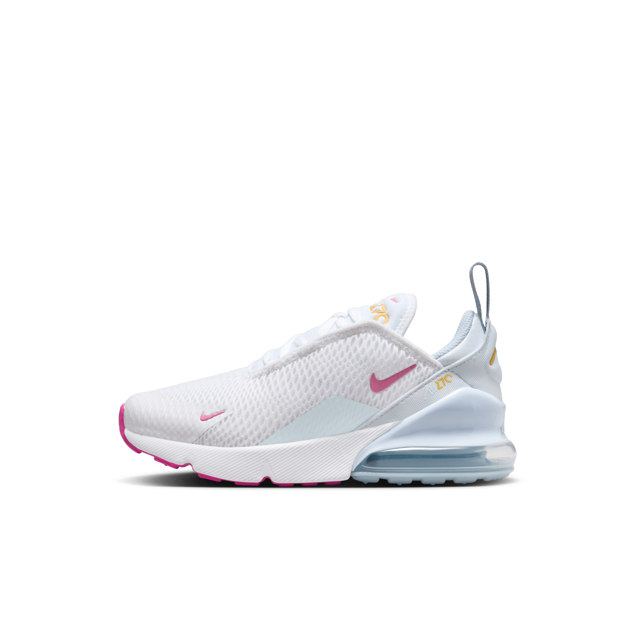 Nike Air Max 270-sko til mindre børn - hvid