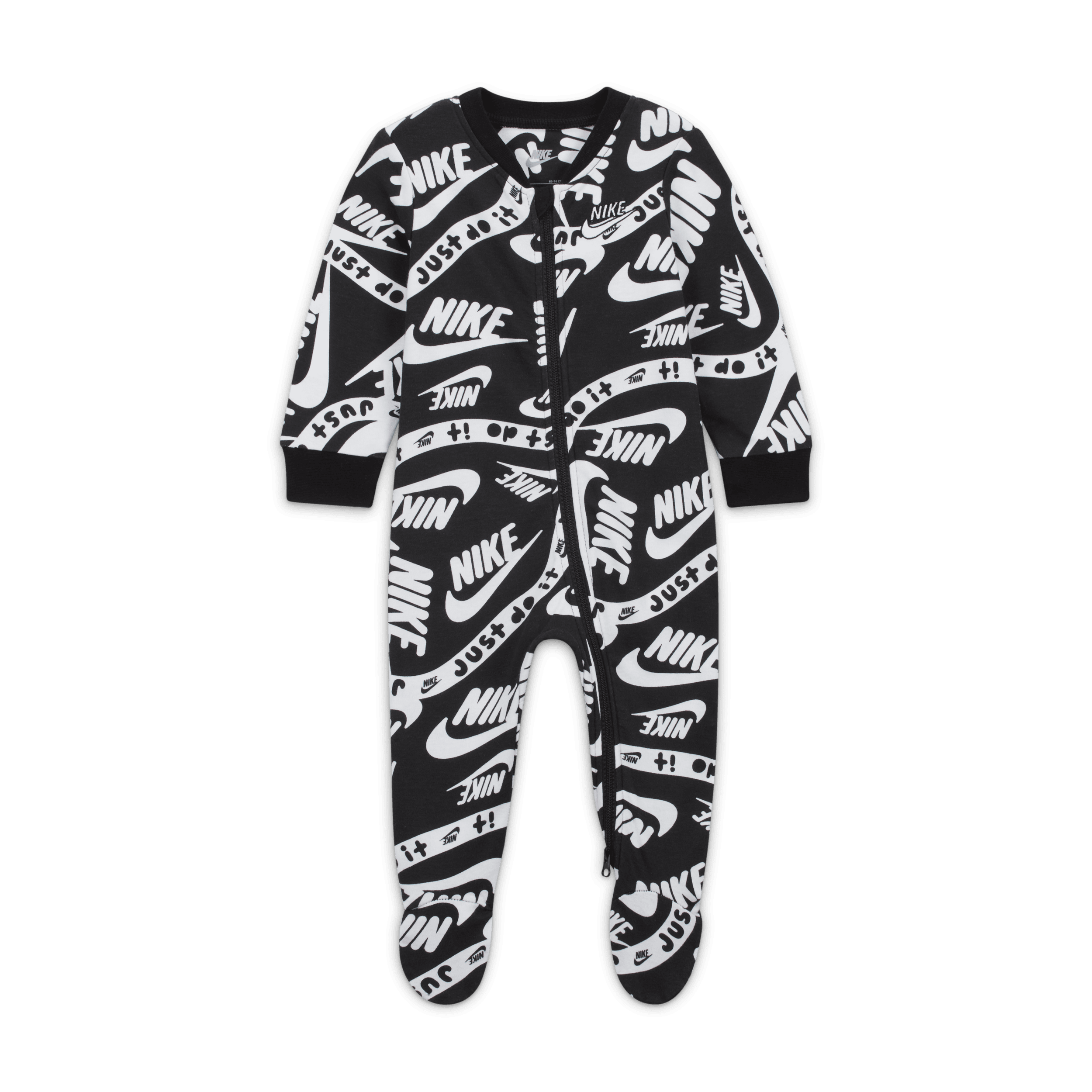 Tuta Nike Club Printed Coverall –Neonati - Nero