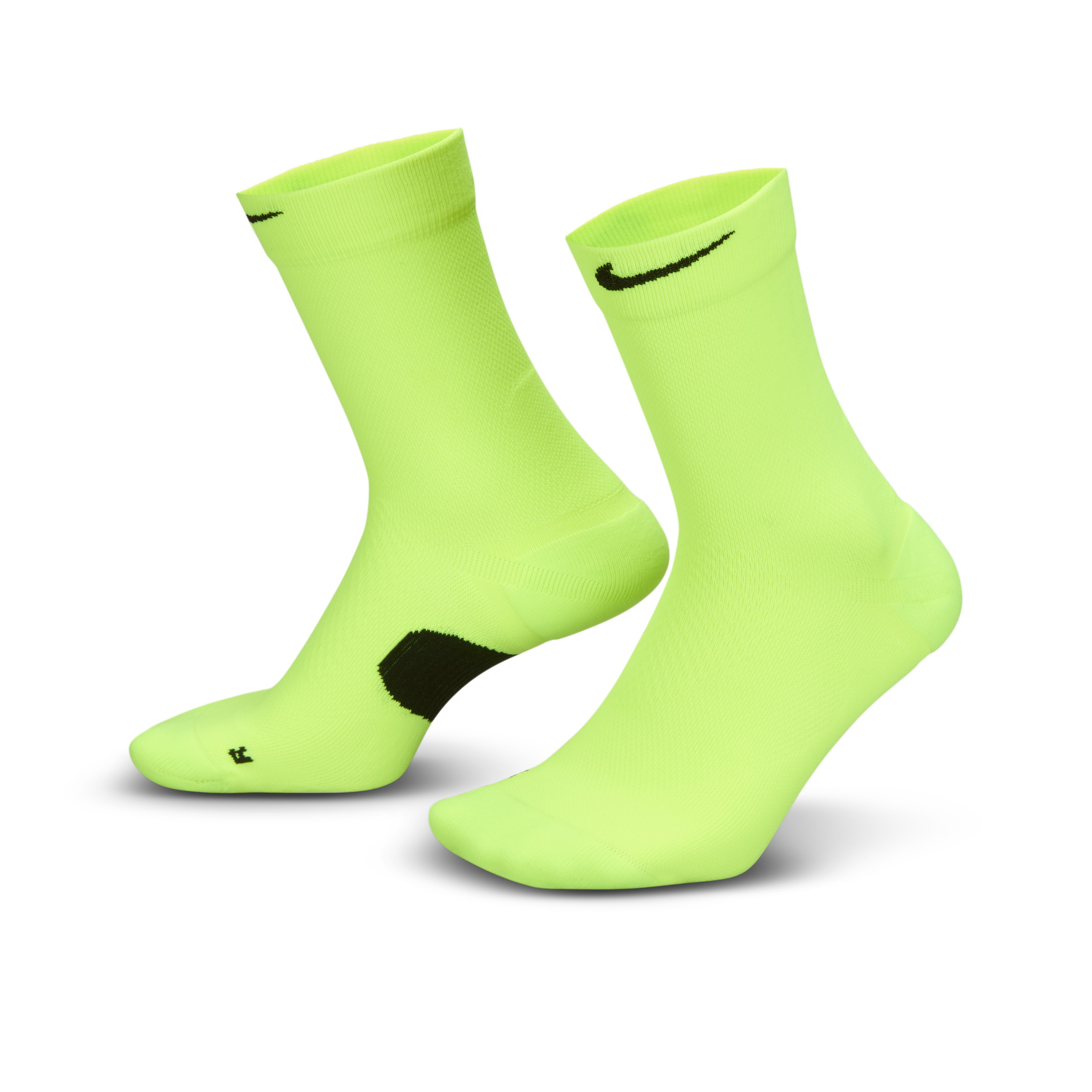 Calze di media lunghezza Nike Running Midweight (1 paio) - Giallo