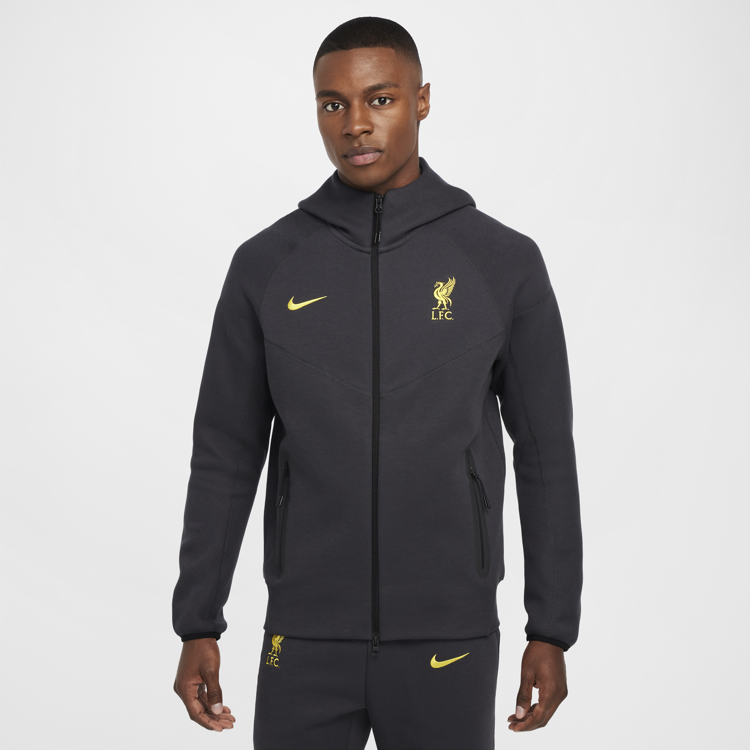 Liverpoolテックフリース Nike Liverpool 24 25 NSW Tech Fleece Windrunner Third FZ Hoodie