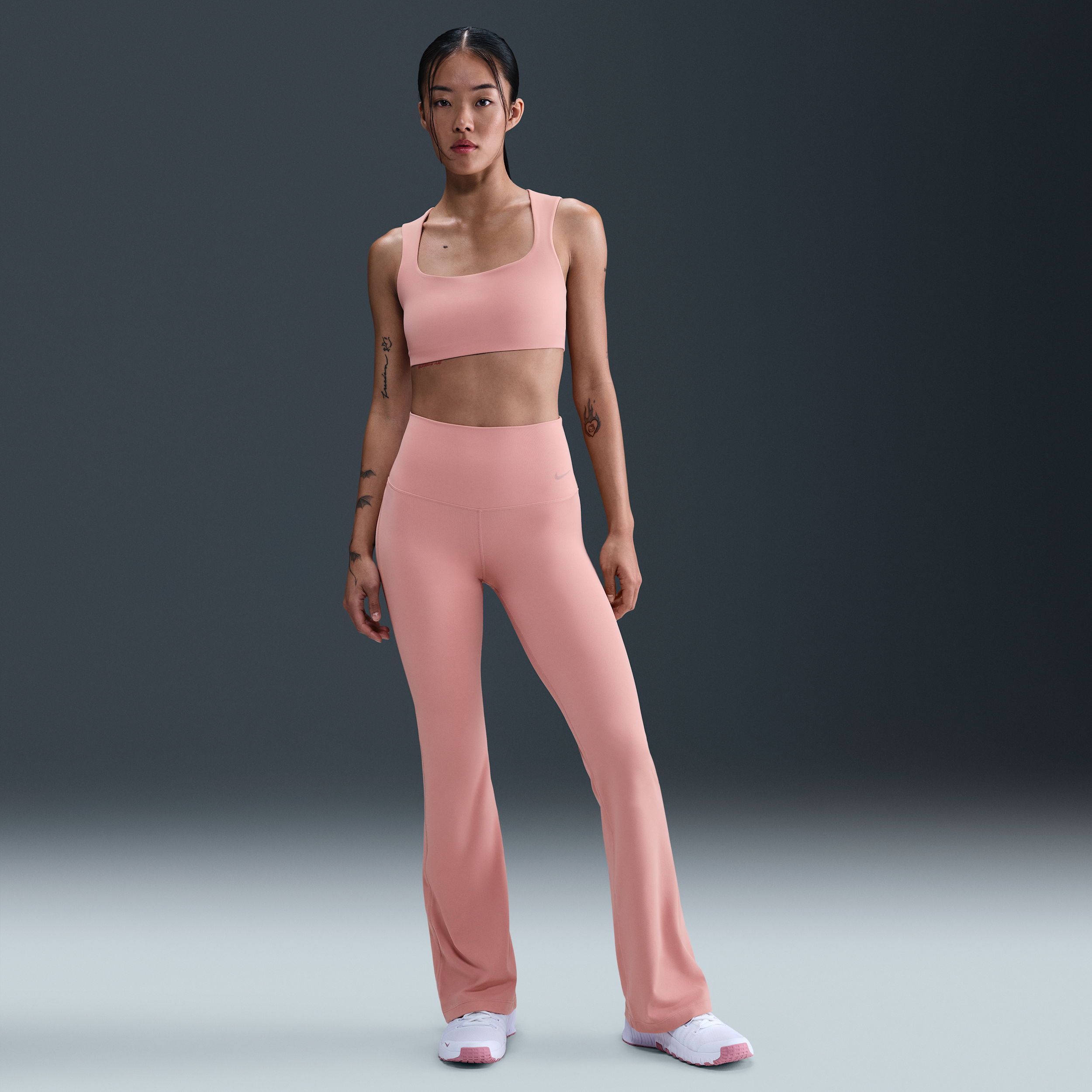 【ナイキ(NIKE)公式ストア】ナイキ ゼンビー ウィメンズ ハイウエスト フレアード レギンス FV7922-685 ピンク 【ナイキ(NIKE)公式ストア】ナイキ ゼンビー ウィメンズ ハイウエスト フレアード レギンス FV7922-685 ピンク