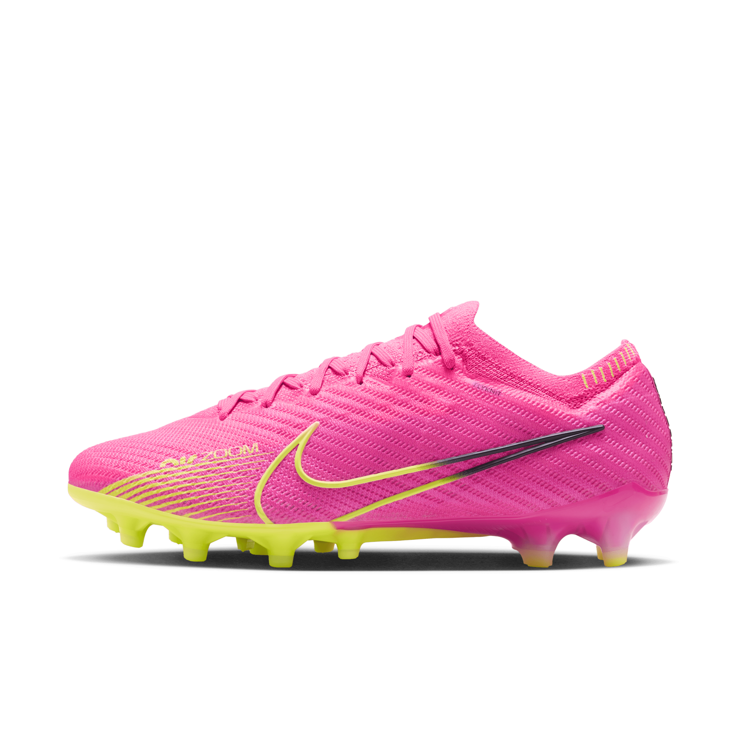 Neon pink 2024 football cleats