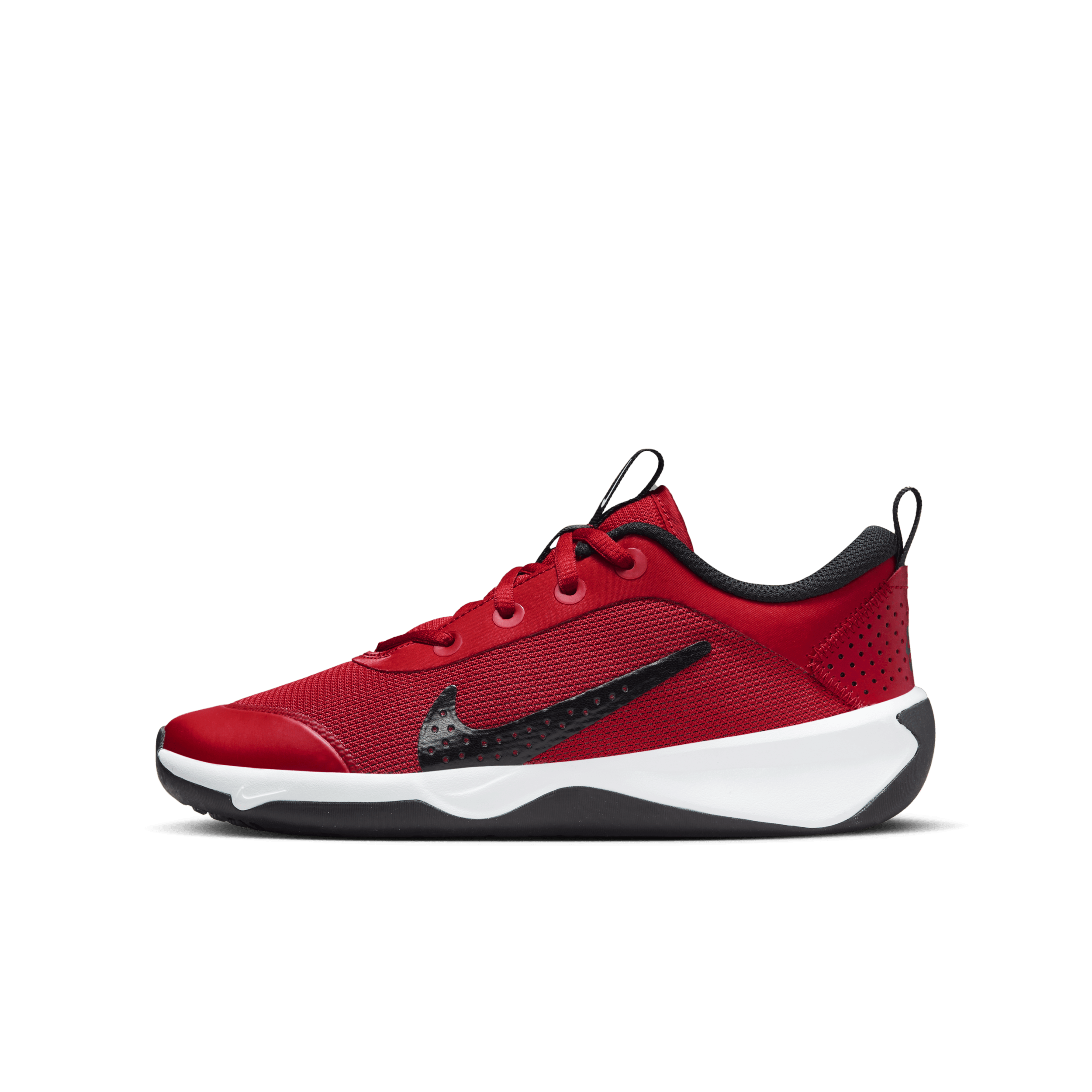 Nike Omni Multi-Court-sko til større børn (indendørs/bane) - rød