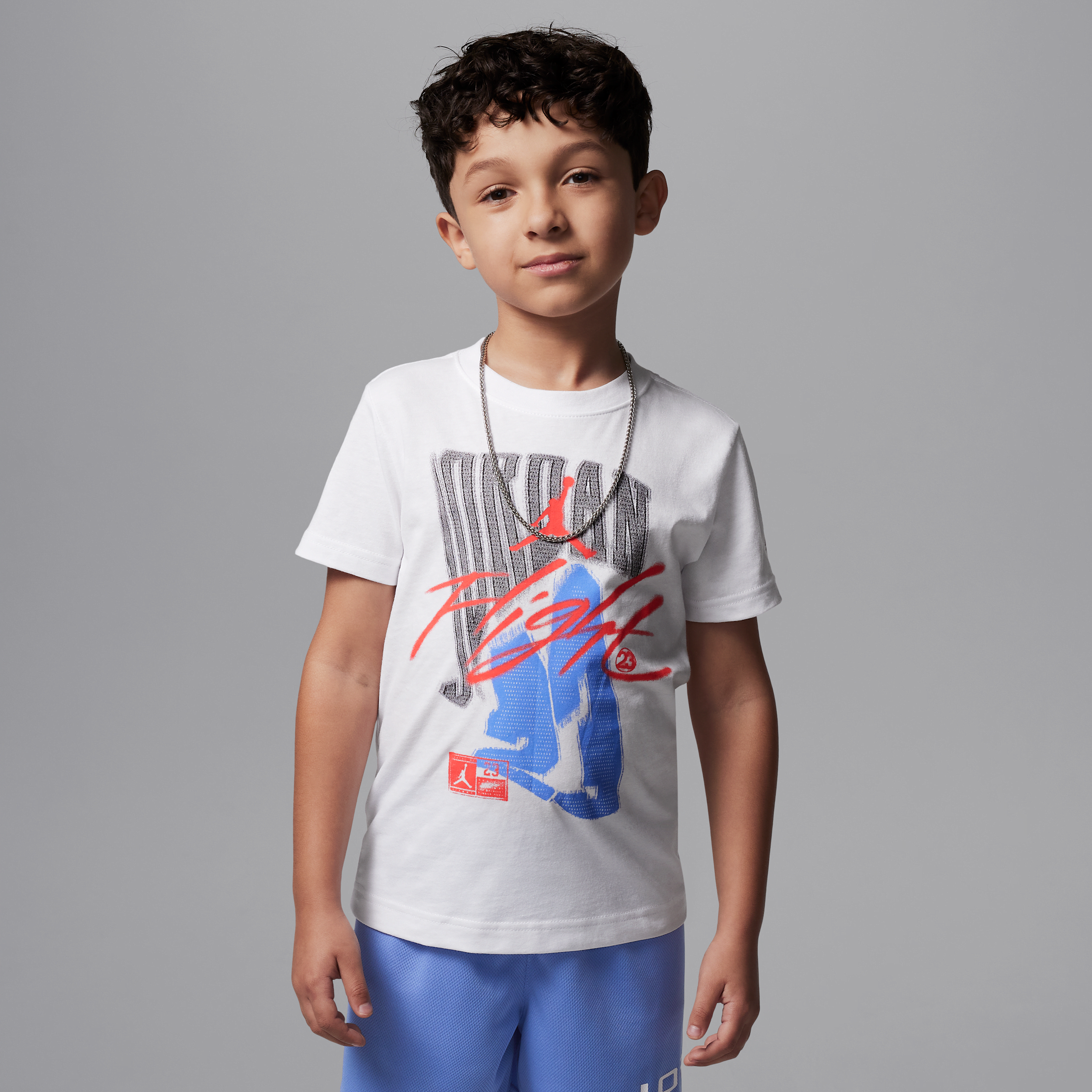 【ナイキ(NIKE)公式ストア】ジョーダン リトルキッズ フェイドアウェイ フライト Tシャツ II2525-100 ホワイト 【ナイキ(NIKE)公式ストア】ジョーダン リトルキッズ フェイドアウェイ フライト Tシャツ II2525-100 ホワイト