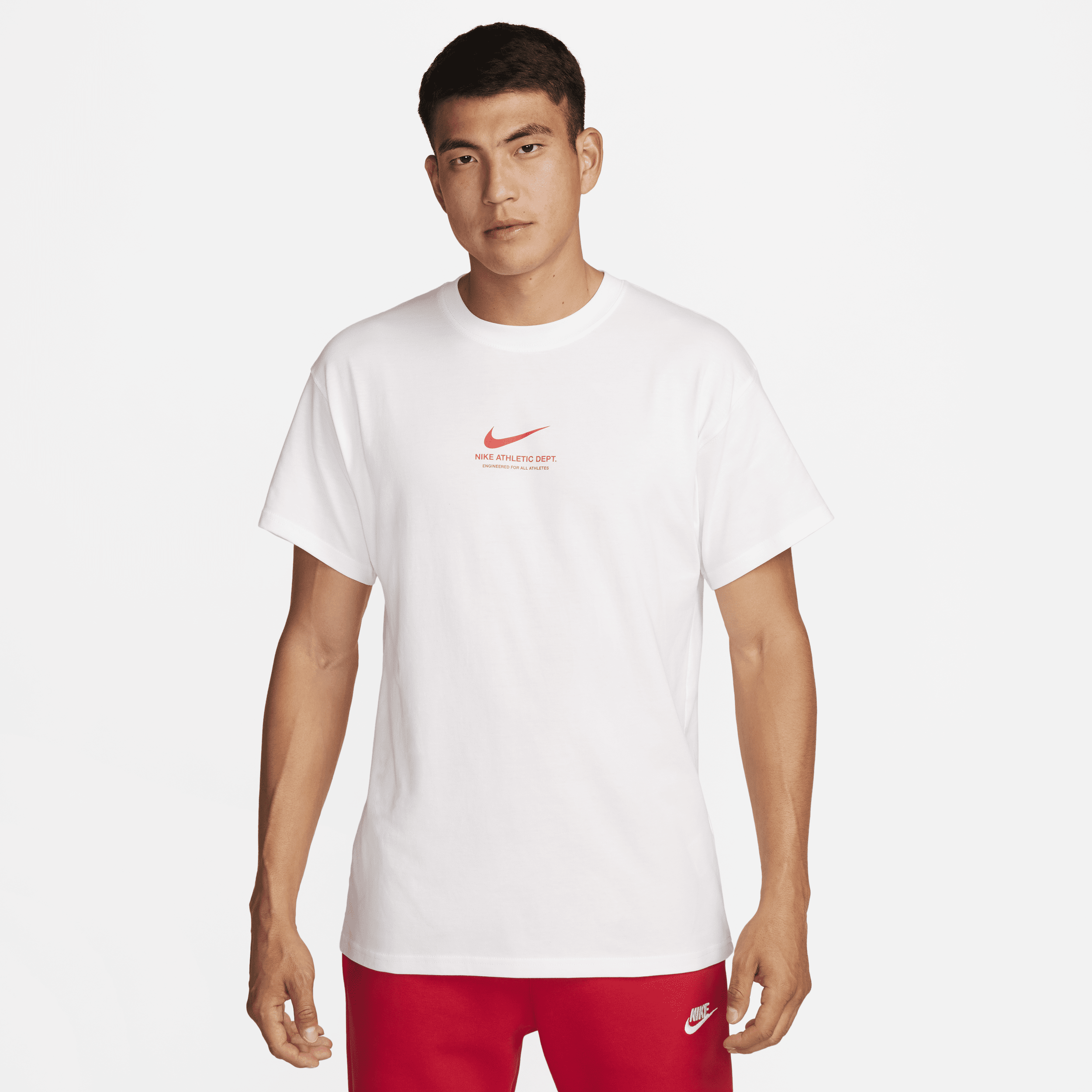 Nike Sportswear-T-shirt med grafik til mænd - hvid