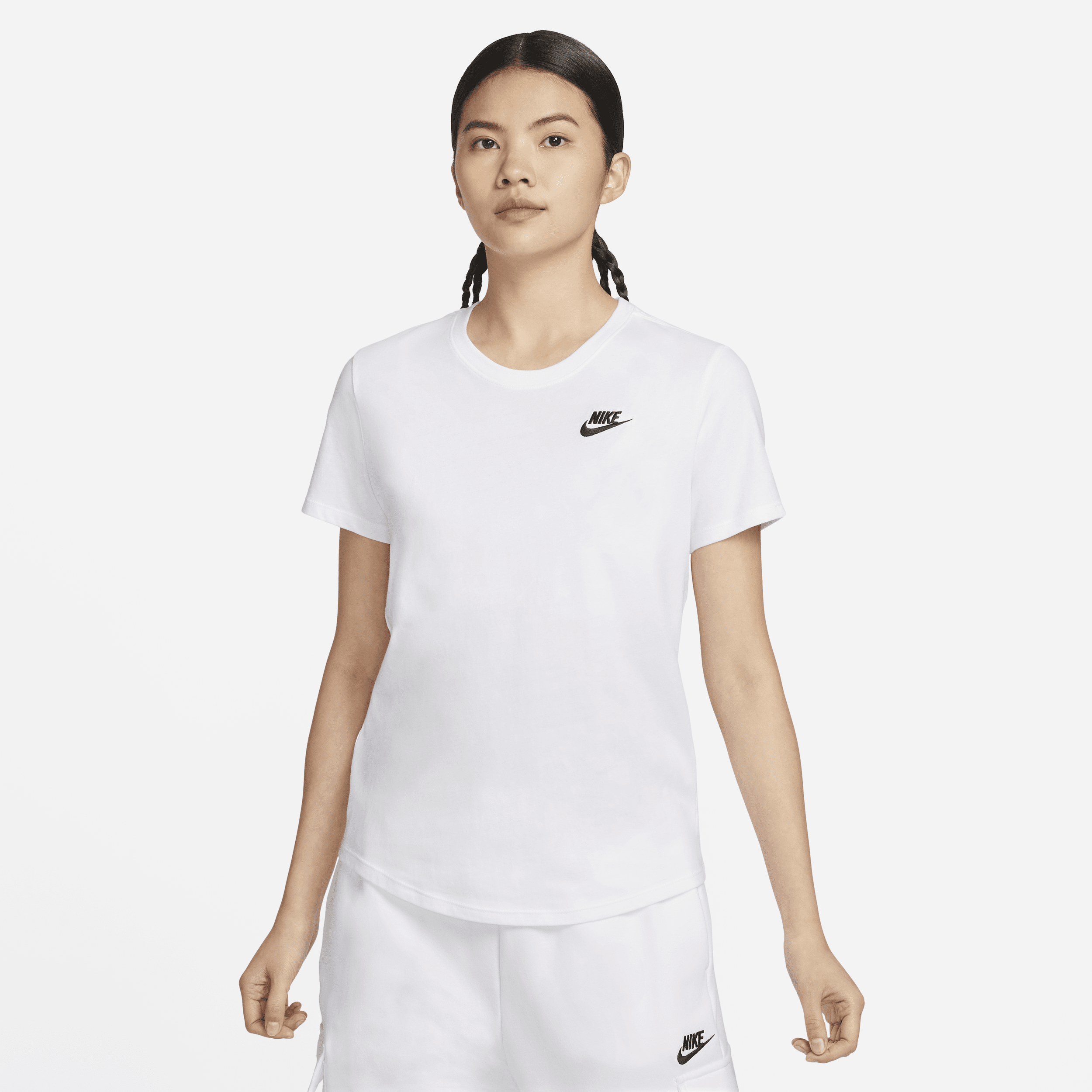 【ナイキ(NIKE)公式ストア】ナイキ スポーツウェア クラブ エッセンシャル ウィメンズ Tシャツ DX7903-100 ホワイト 【ナイキ(NIKE)公式ストア】ナイキ スポーツウェア クラブ エッセンシャル ウィメンズ Tシャツ DX7903-100 ホワイト