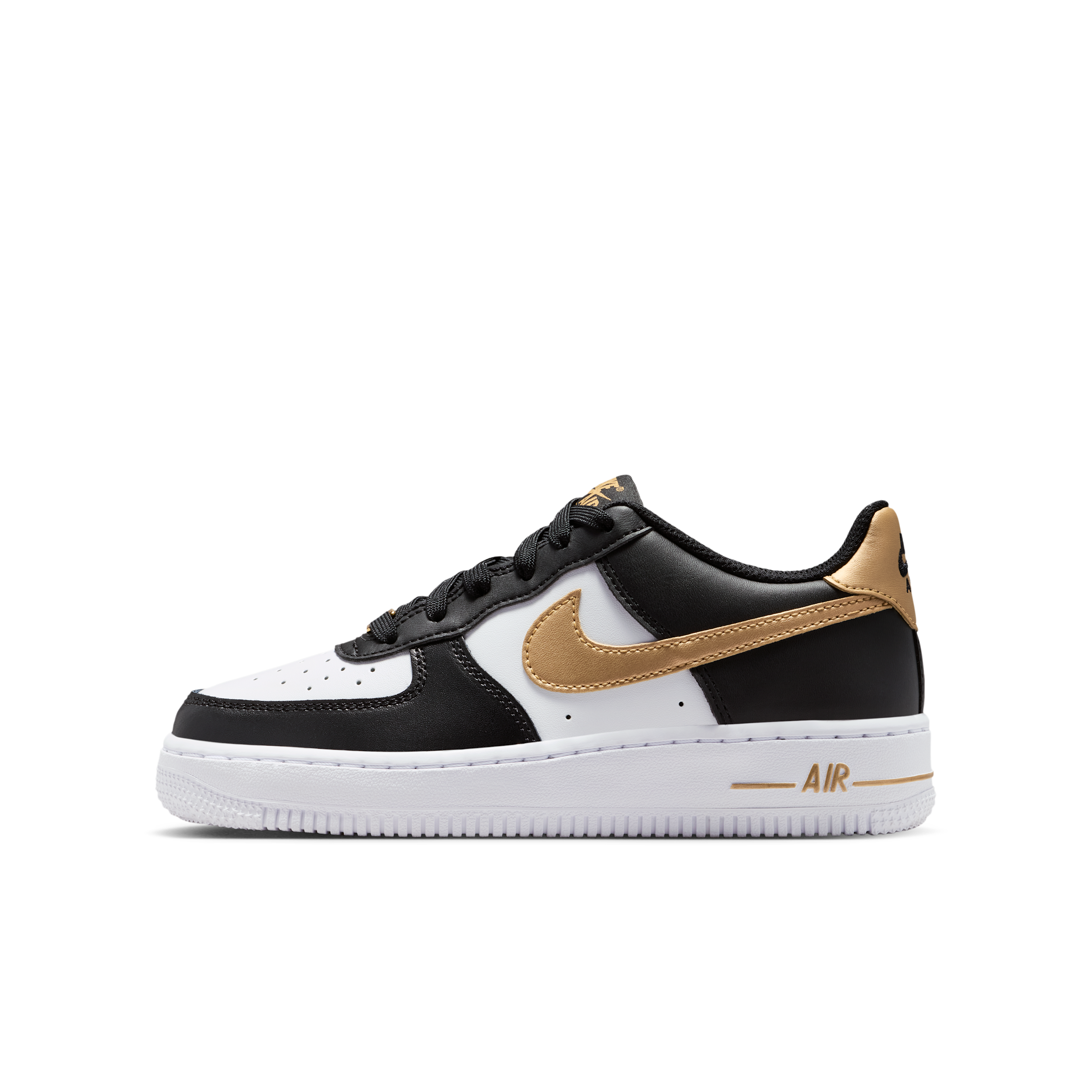 【ナイキ(NIKE)公式ストア】ナイキ エア フォース 1 ジュニアシューズ CT3839-009 ブラック 【ナイキ(NIKE)公式ストア】ナイキ エア フォース 1 ジュニアシューズ CT3839-009 ブラック