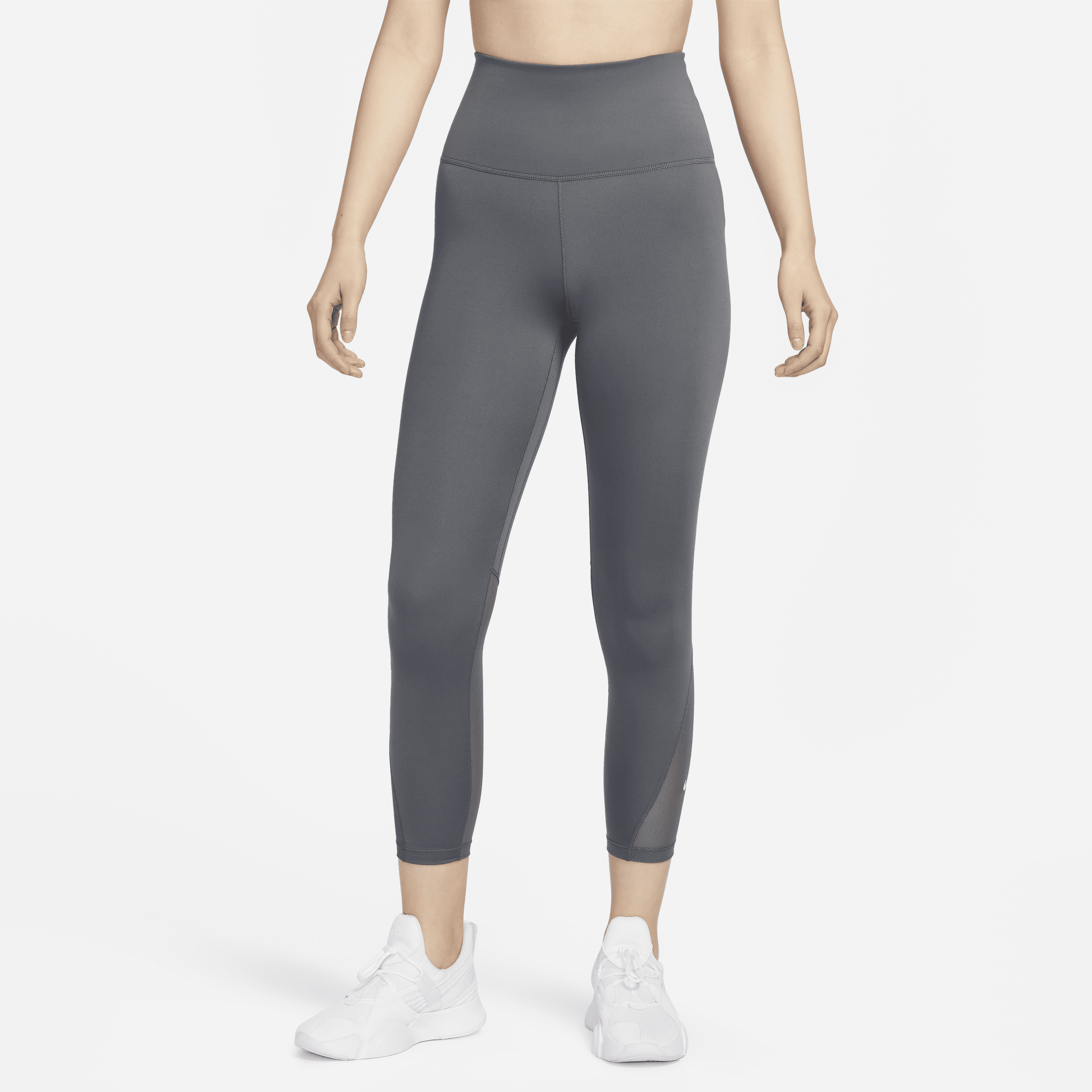 【ナイキ(NIKE)公式ストア】ナイキ ワン ウィメンズ ハイウエスト アンクル (9分丈) レギンス DV9021-068 グレー 【ナイキ(NIKE)公式ストア】ナイキ ワン ウィメンズ ハイウエスト アンクル (9分丈) レギンス DV9021-068 グレー