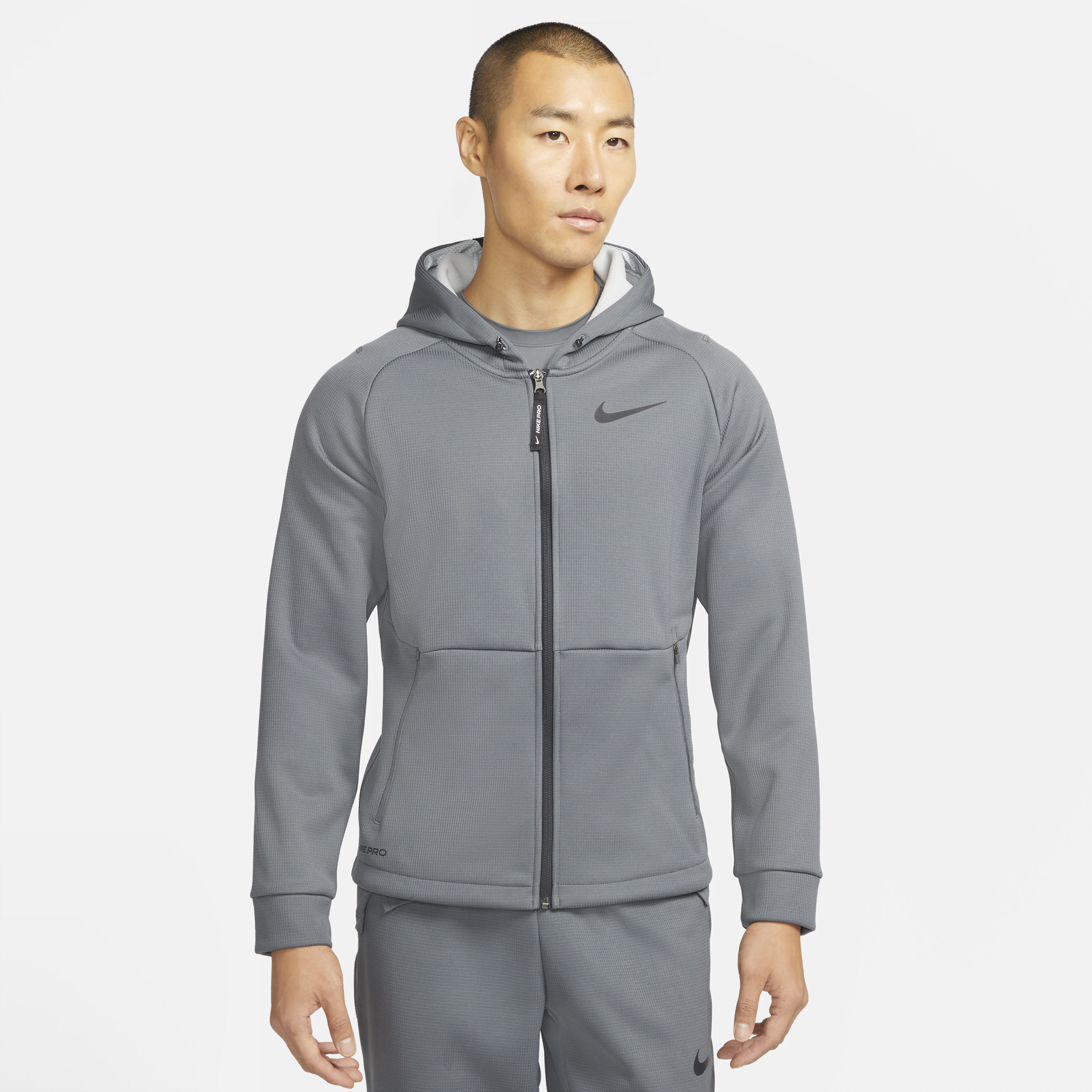 【ナイキ(NIKE)公式ストア】ナイキ プロ Therma-FIT メンズ フルジップ フーデッド ジャケット DD2125-068 グレー 【ナイキ(NIKE)公式ストア】ナイキ プロ Therma-FIT メンズ フルジップ フーデッド ジャケット DD2125-068 グレー