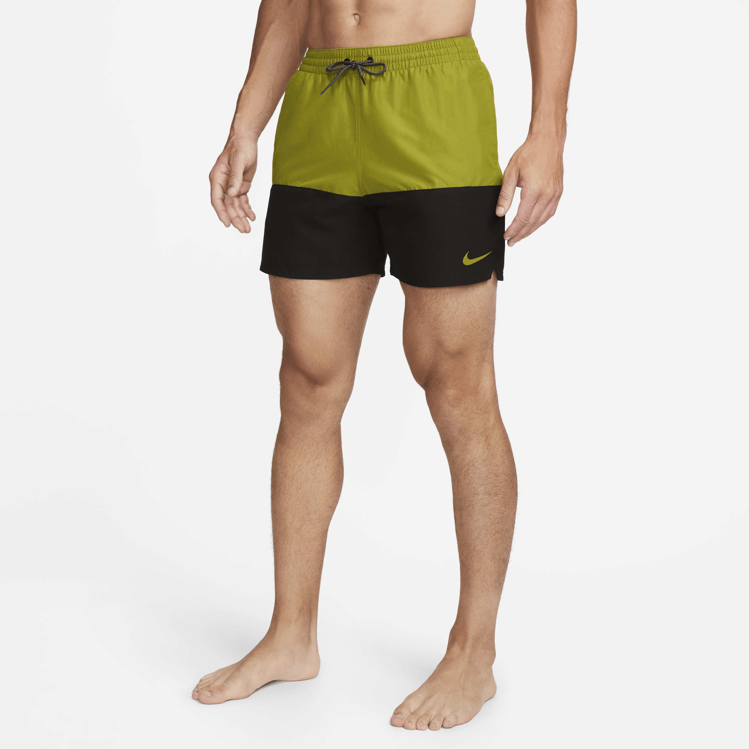 Nike Split-badebukser (13 cm) til mænd - grøn