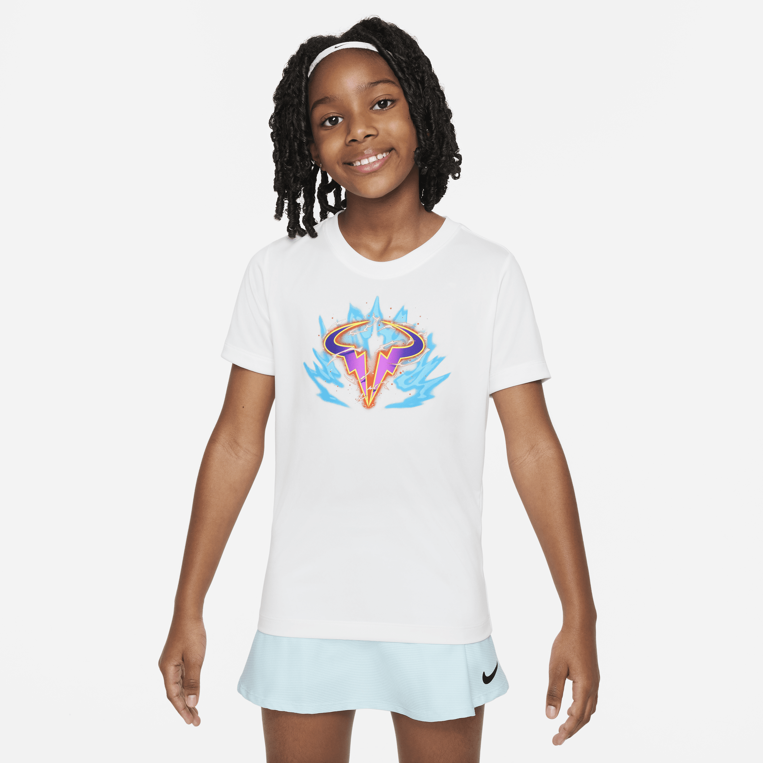 Nike Rafa Dri-FIT T-shirt voor kids - Wit