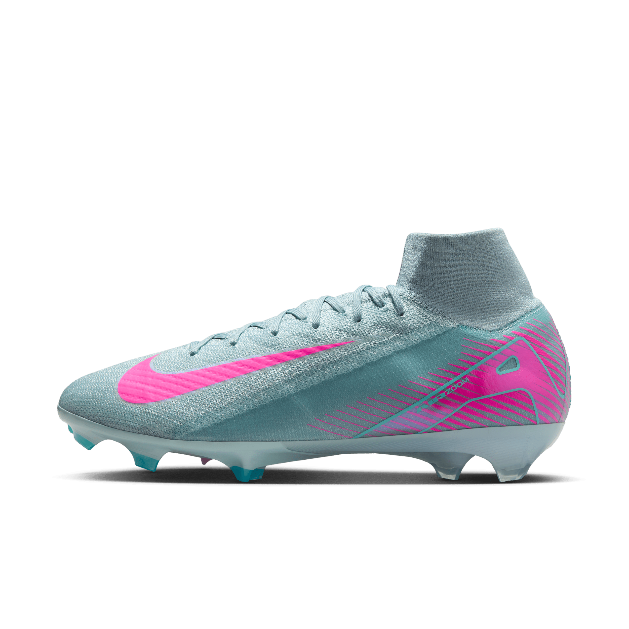 【ナイキ(NIKE)公式ストア】ナイキ マーキュリアル スーパーフライ 10 エリート FG ハイカット サッカースパイク FQ1454-301 グレー 【ナイキ(NIKE)公式ストア】ナイキ マーキュリアル スーパーフライ 10 エリート FG ハイカット サッカースパイク FQ1454-301 グレー