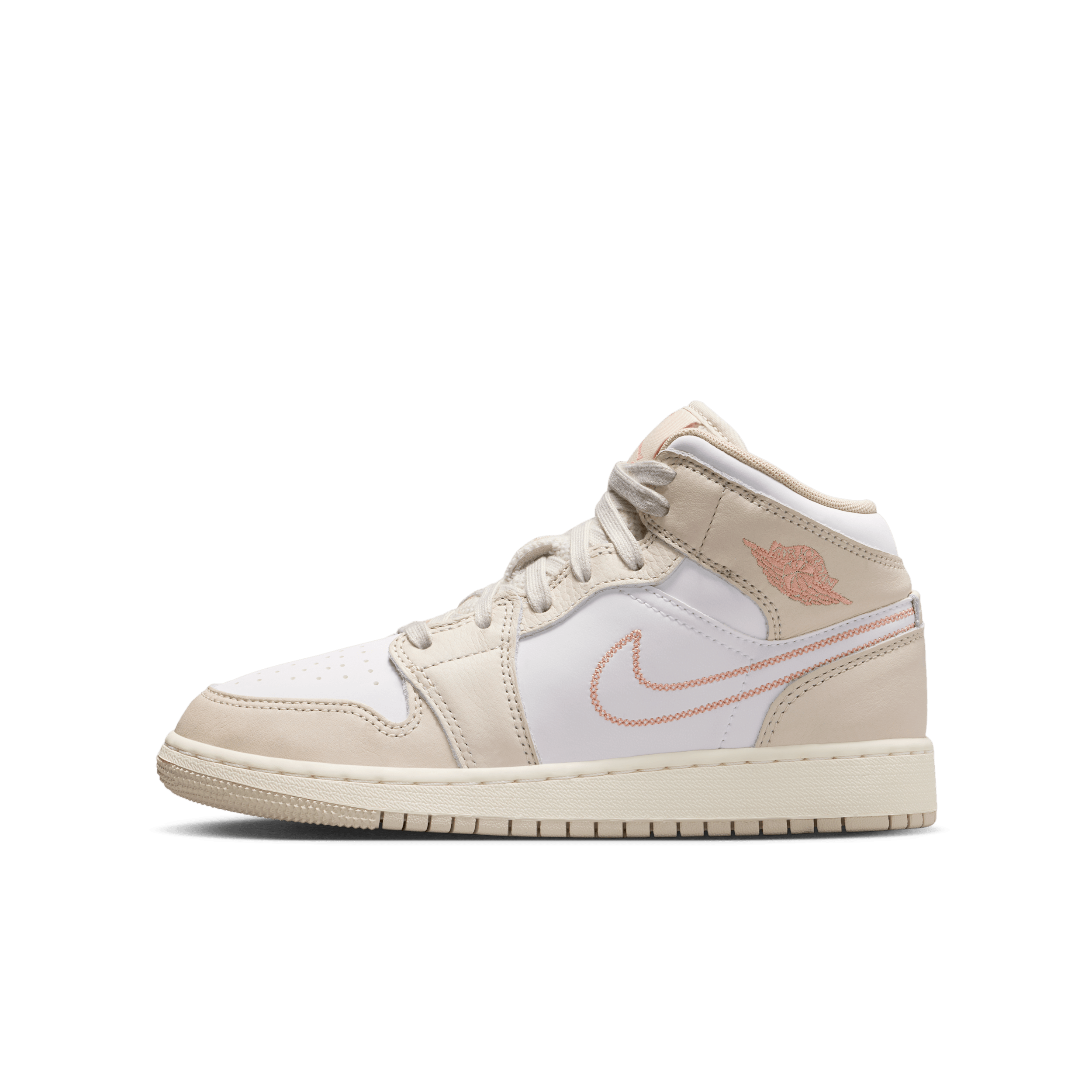 【ナイキ(NIKE)公式ストア】エア ジョーダン 1 MID SE ジュニアシューズ HQ5879-100 ブラウン 【ナイキ(NIKE)公式ストア】エア ジョーダン 1 MID SE ジュニアシューズ HQ5879-100 ブラウン